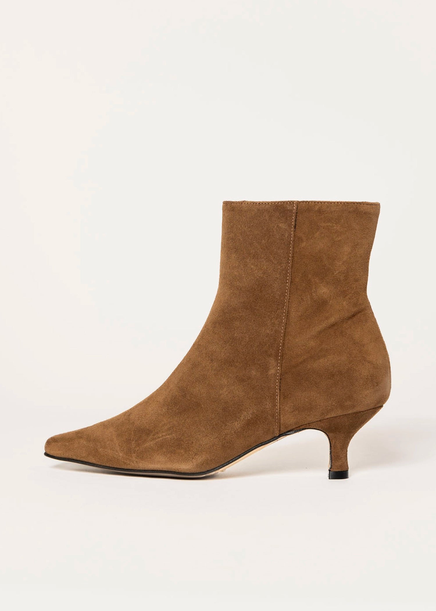 swatch_camel suede cleo kitten heel bootie ankle boots