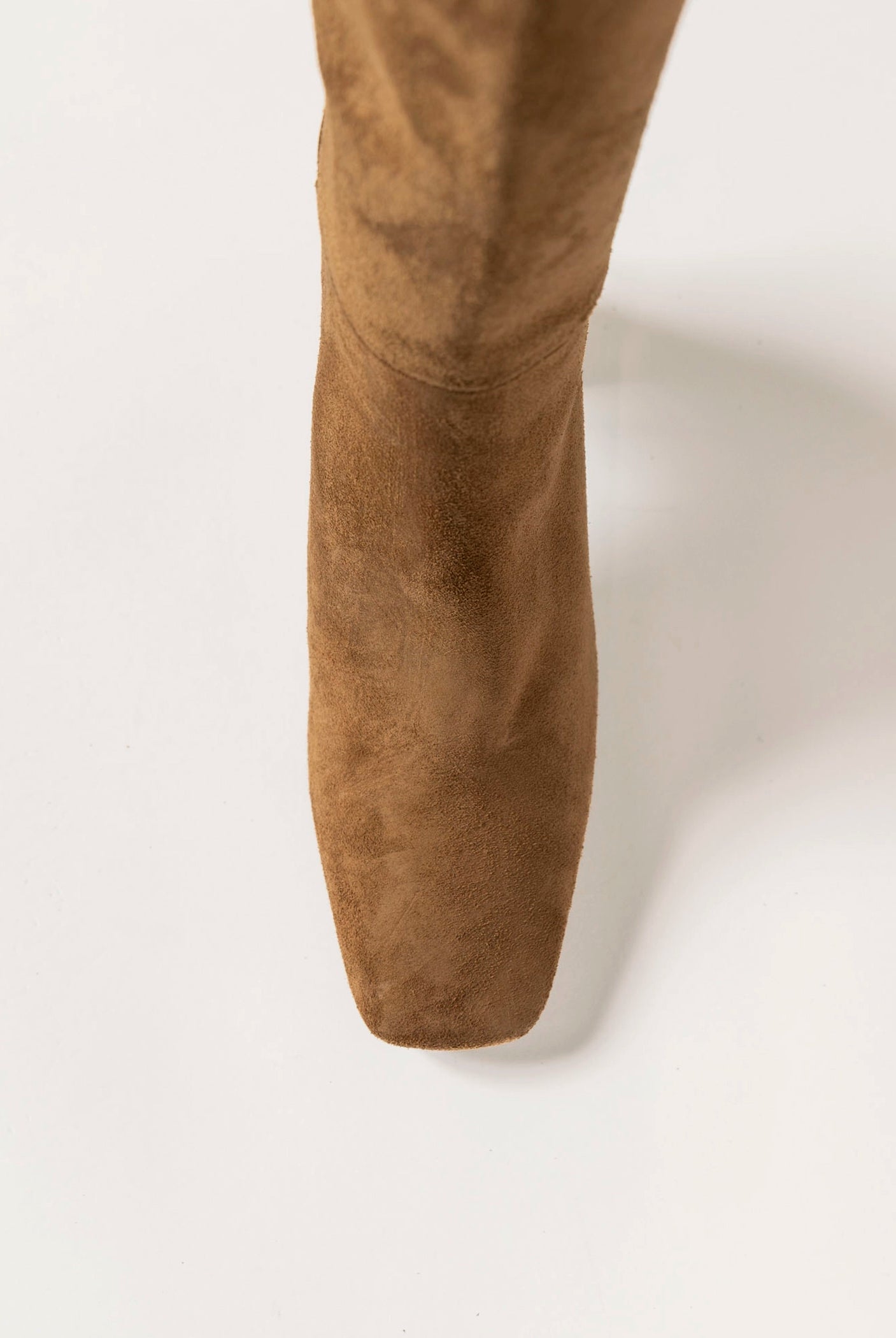 swatch_camel suede dorana knee-hight boot boots