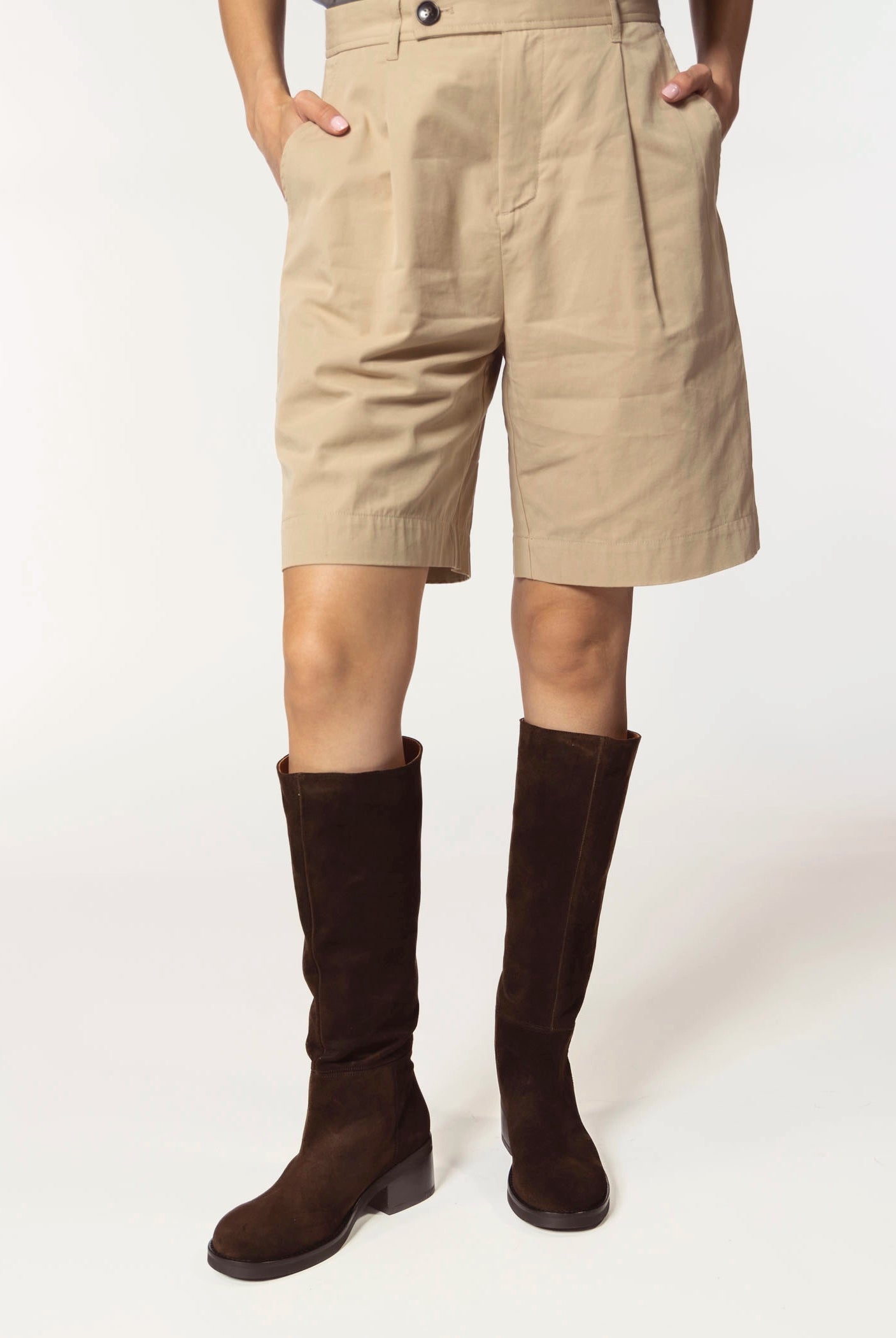 swatch_chocolate suede icita riding boot boots