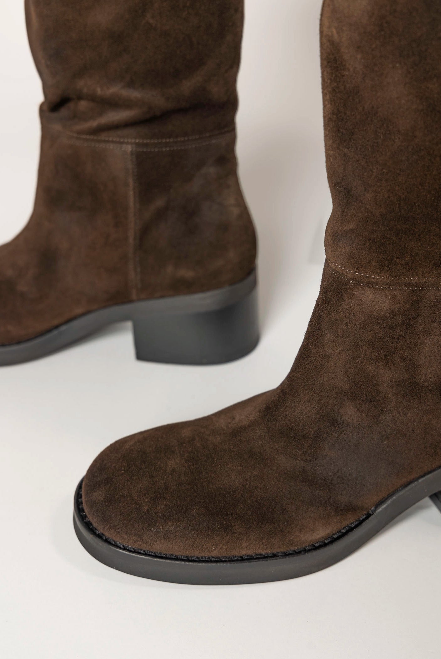 swatch_chocolate suede icita riding boot boots
