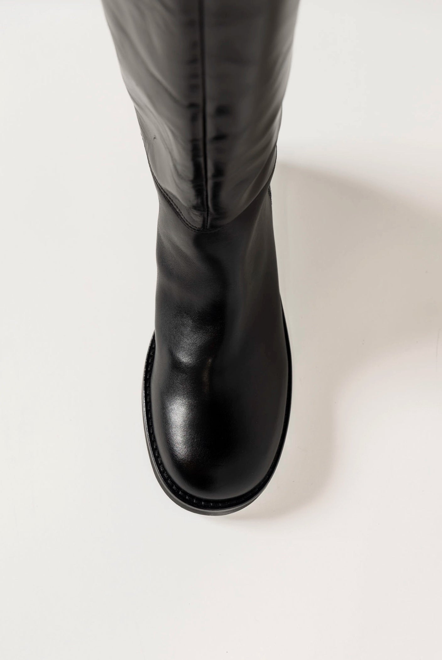 swatch_black leather icita riding boot boots