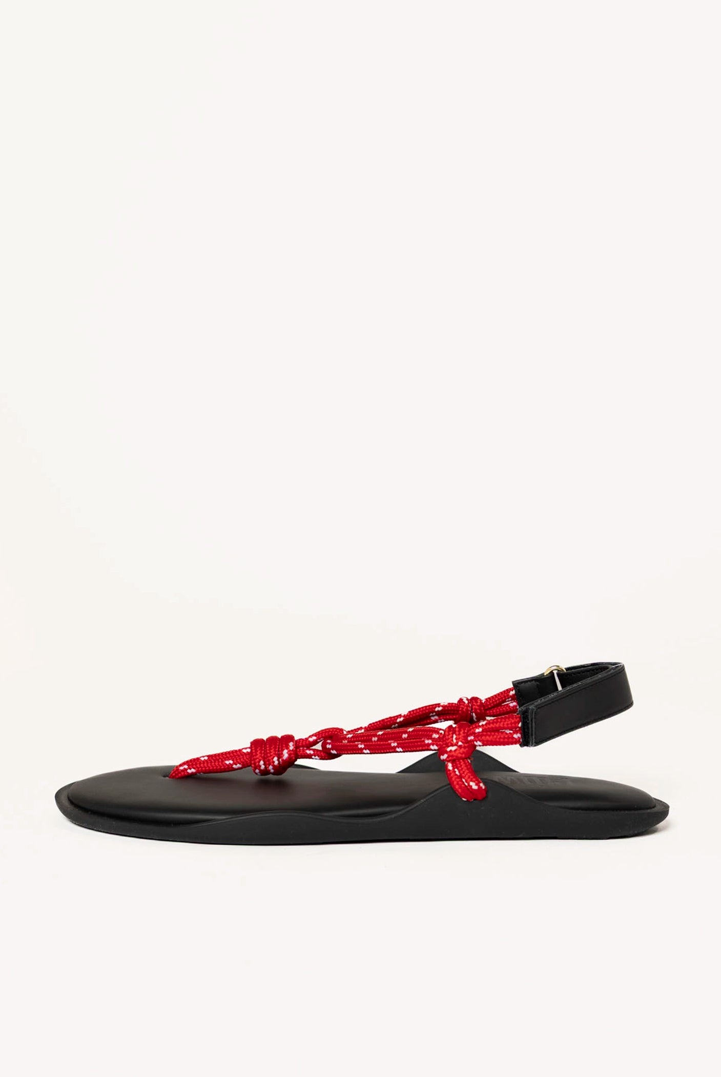 swatch_red flo thong sandal flat sandals