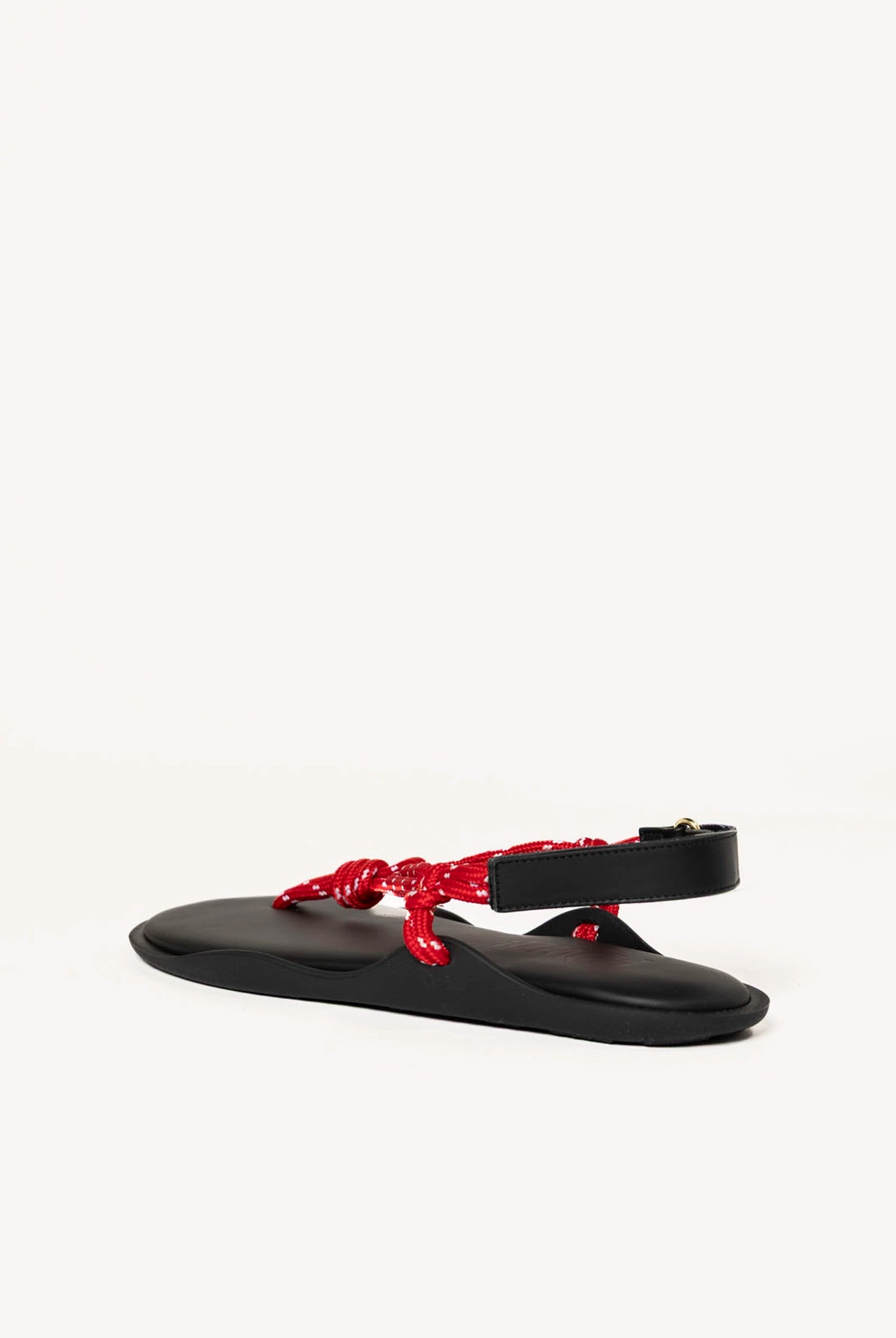 swatch_red flo thong sandal flat sandals