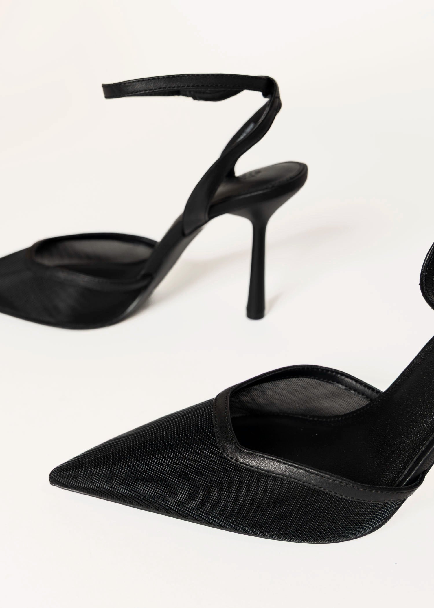 swatch_black alliance mesh pump heels