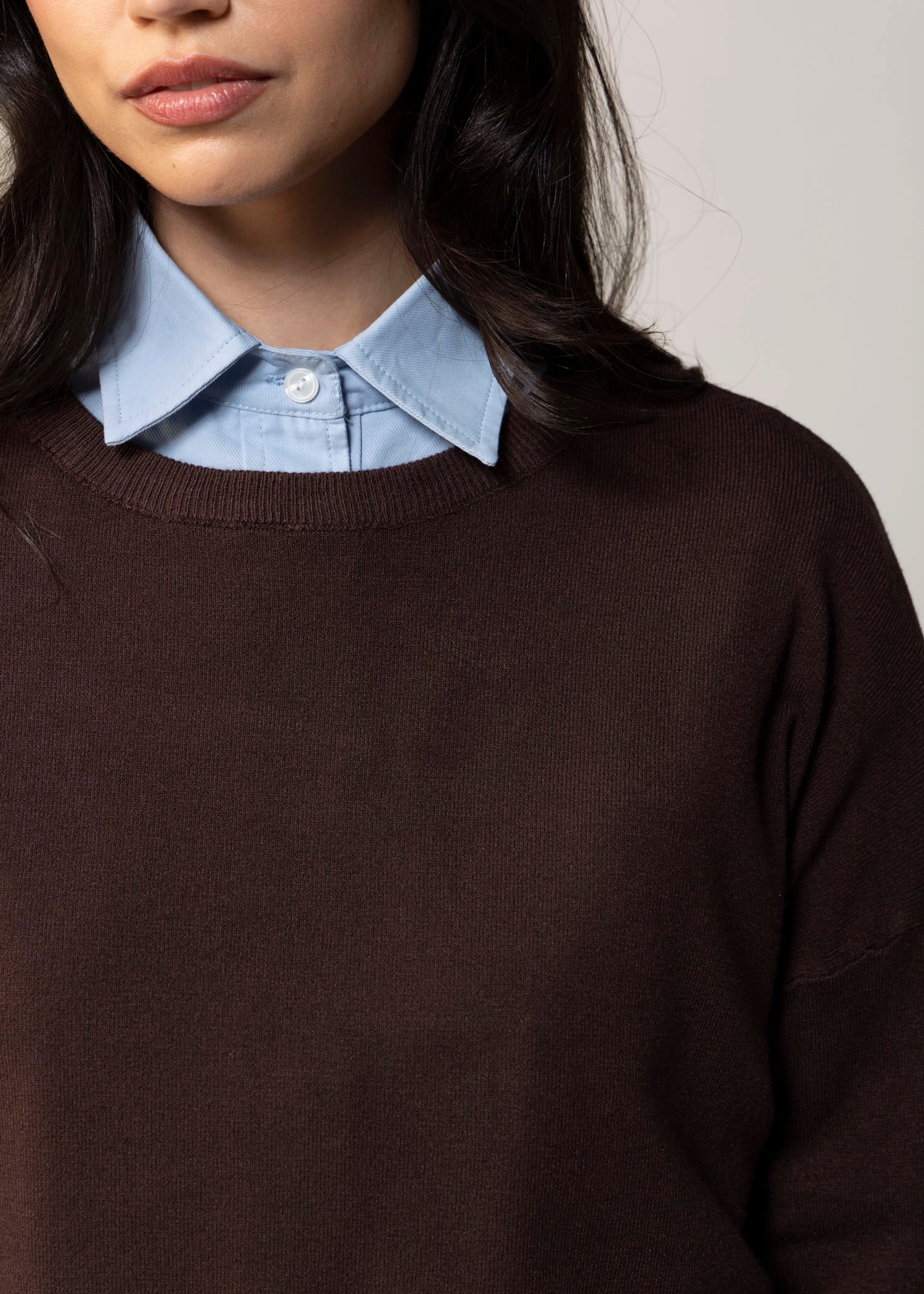 swatch_Chocolate deluc polly sweater