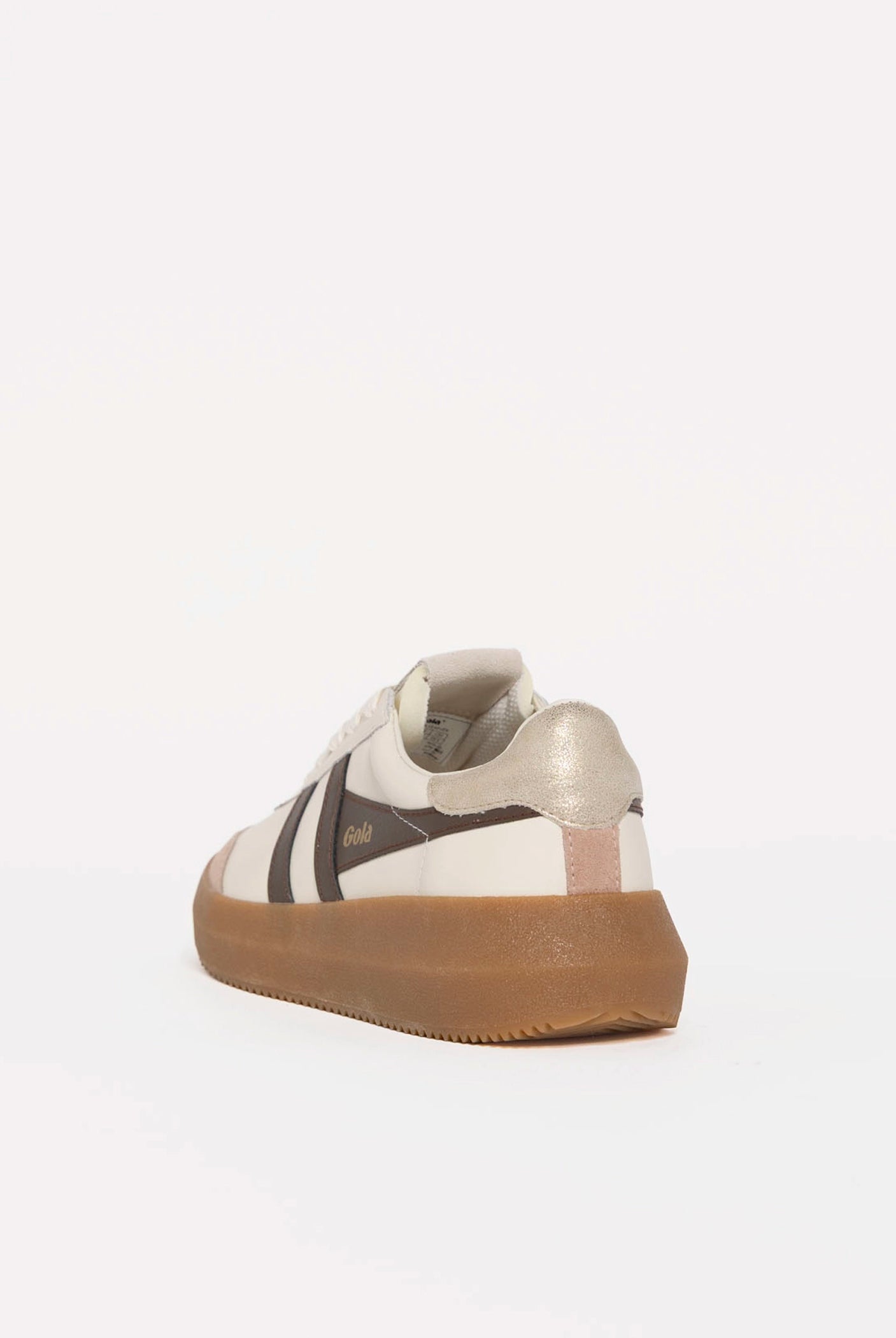 swatch_White/Cameo/Root gola athena platform sneaker shoes