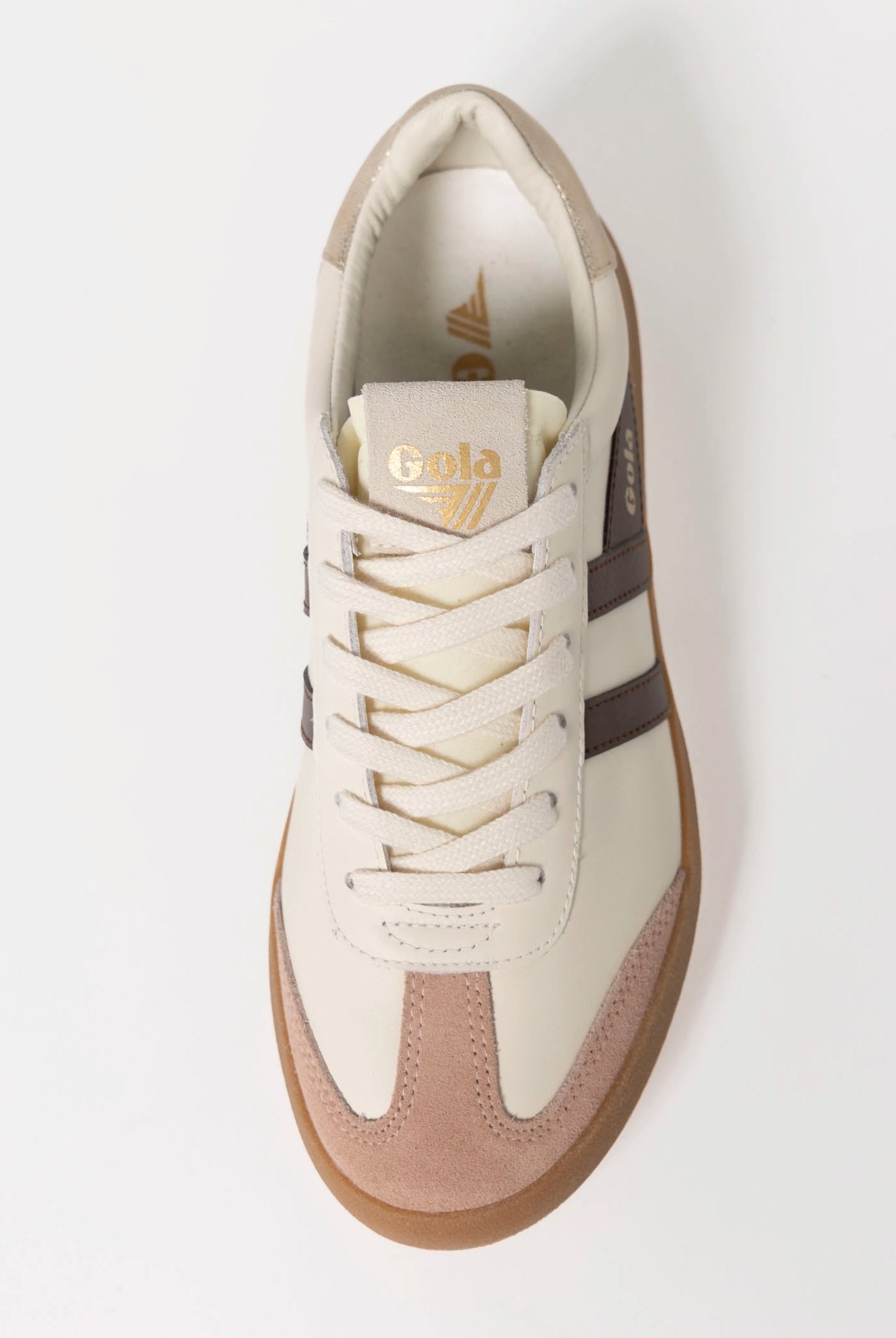 swatch_White/Cameo/Root gola athena platform sneaker shoes