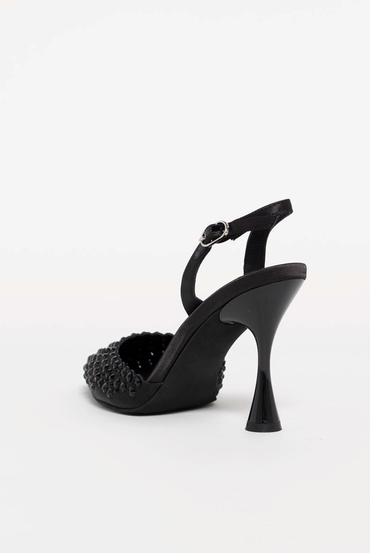 swatch_Black Satin jeffrey campbell shiner slingback heel