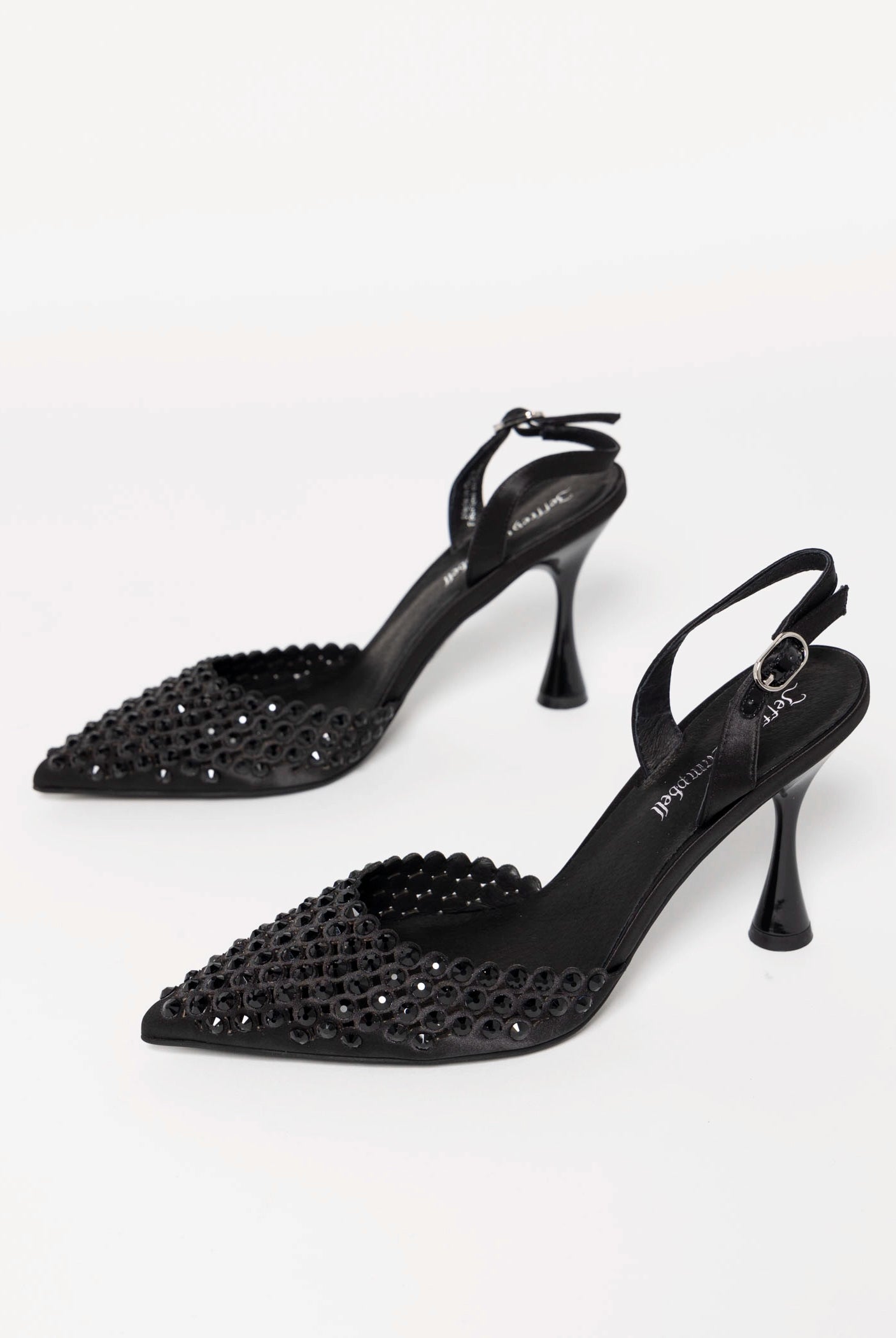 swatch_Black Satin jeffrey campbell shiner slingback heel