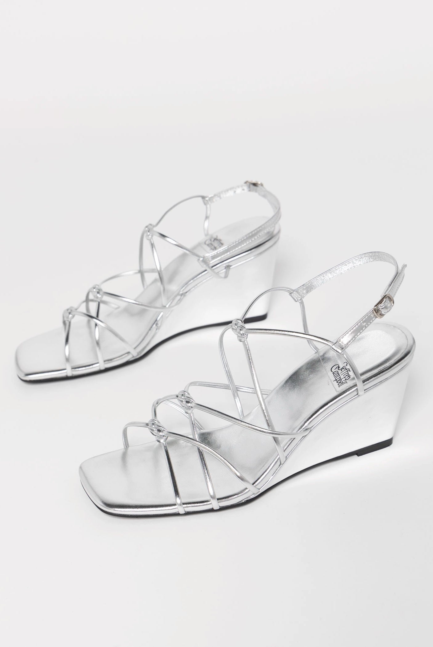 swatch_Silver jeffrey campbell socialz wedge sandal