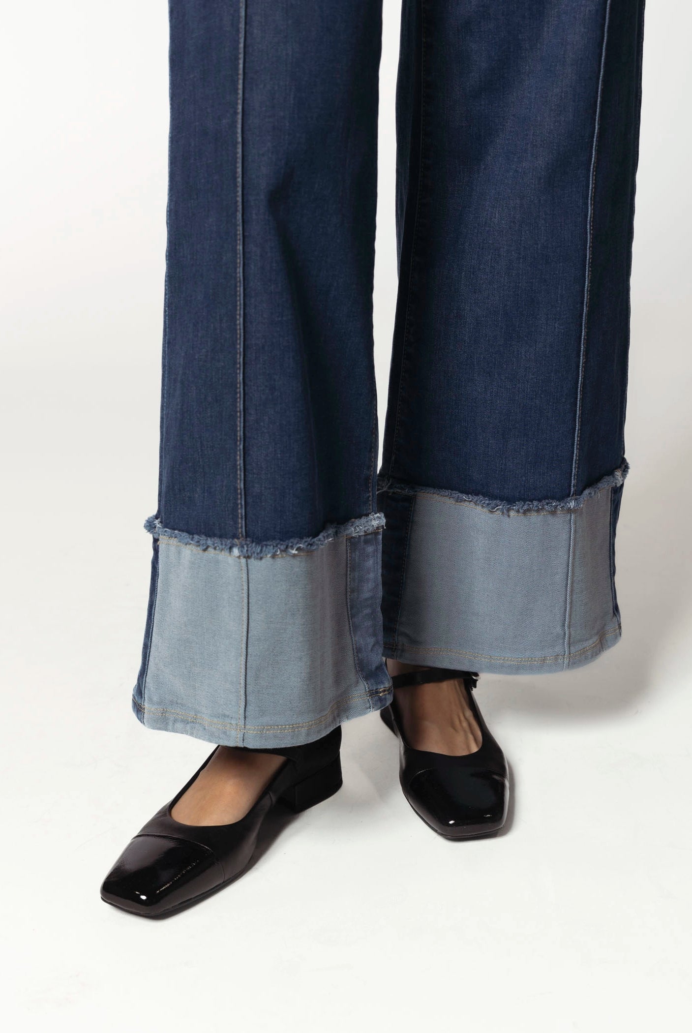 swatch_black/black debbi cap toe mary jane flat shoes