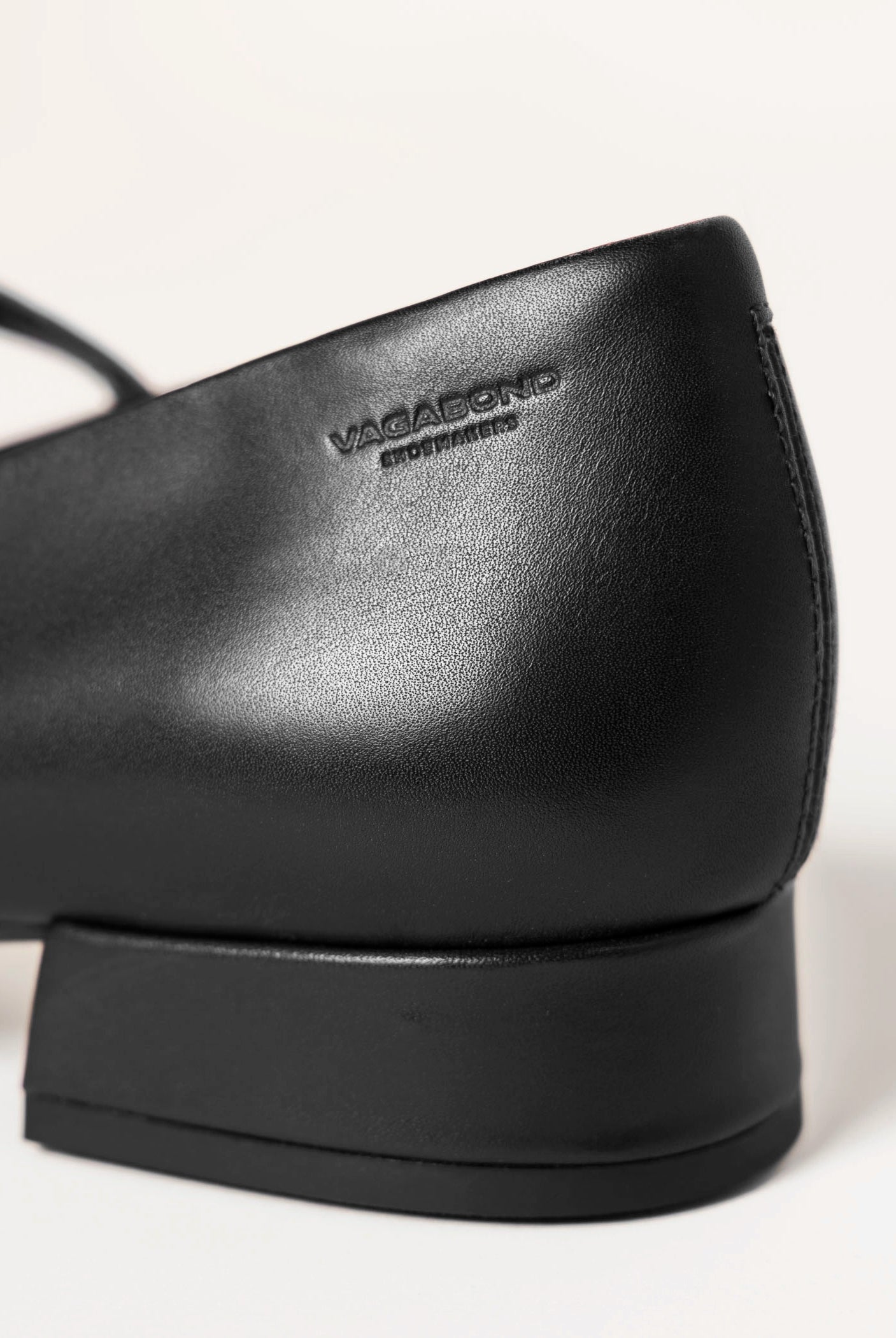 swatch_black/black debbi cap toe mary jane flat shoes