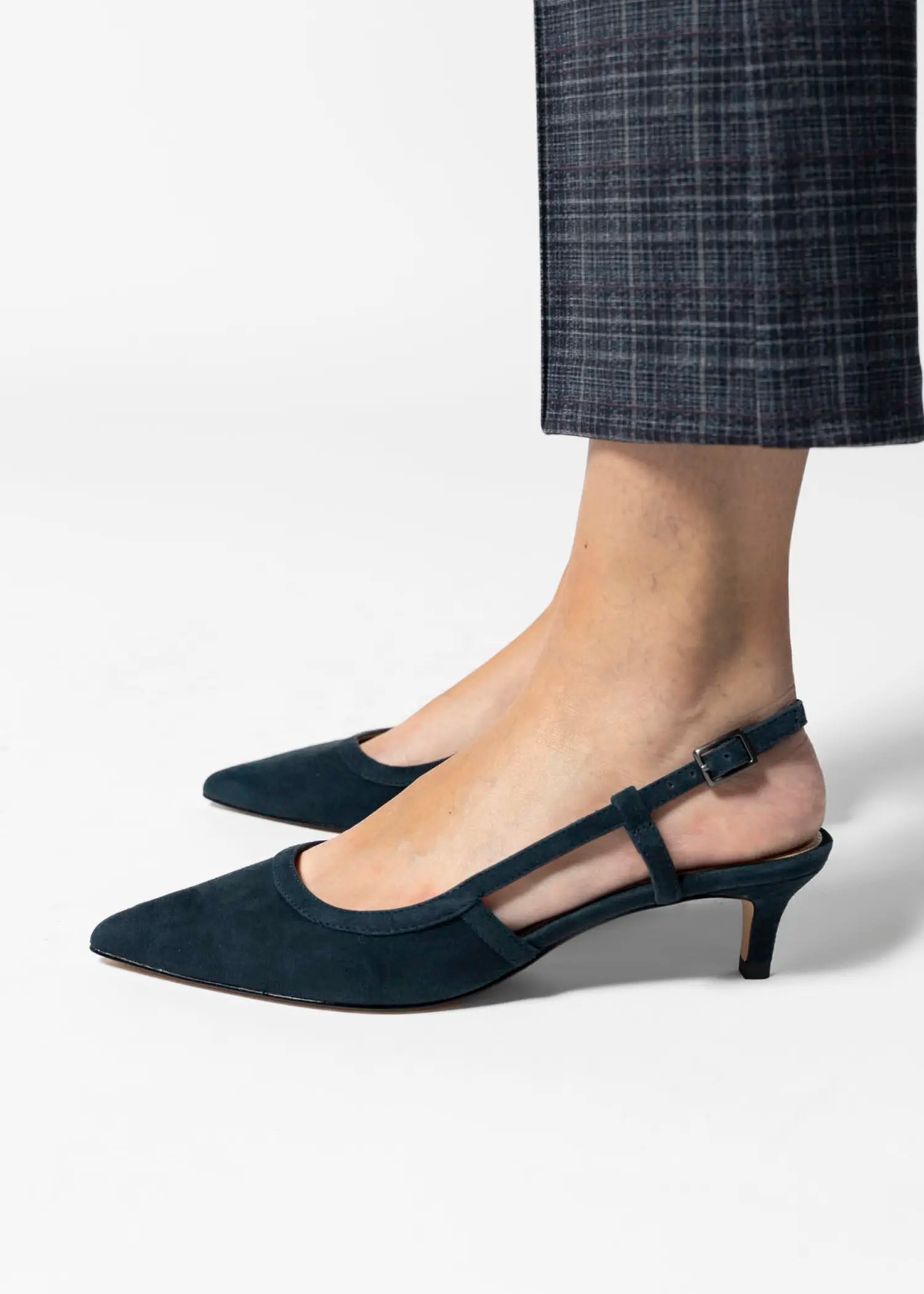 swatch_midnight suede deena slingback pump heels