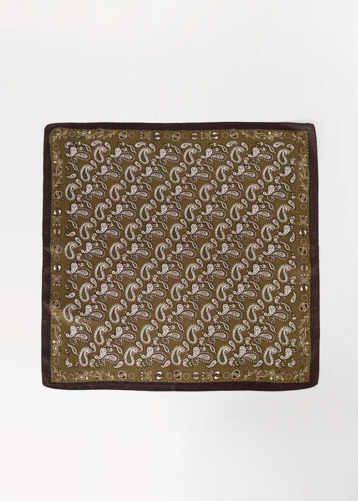swatch_Olive bandana head scarf