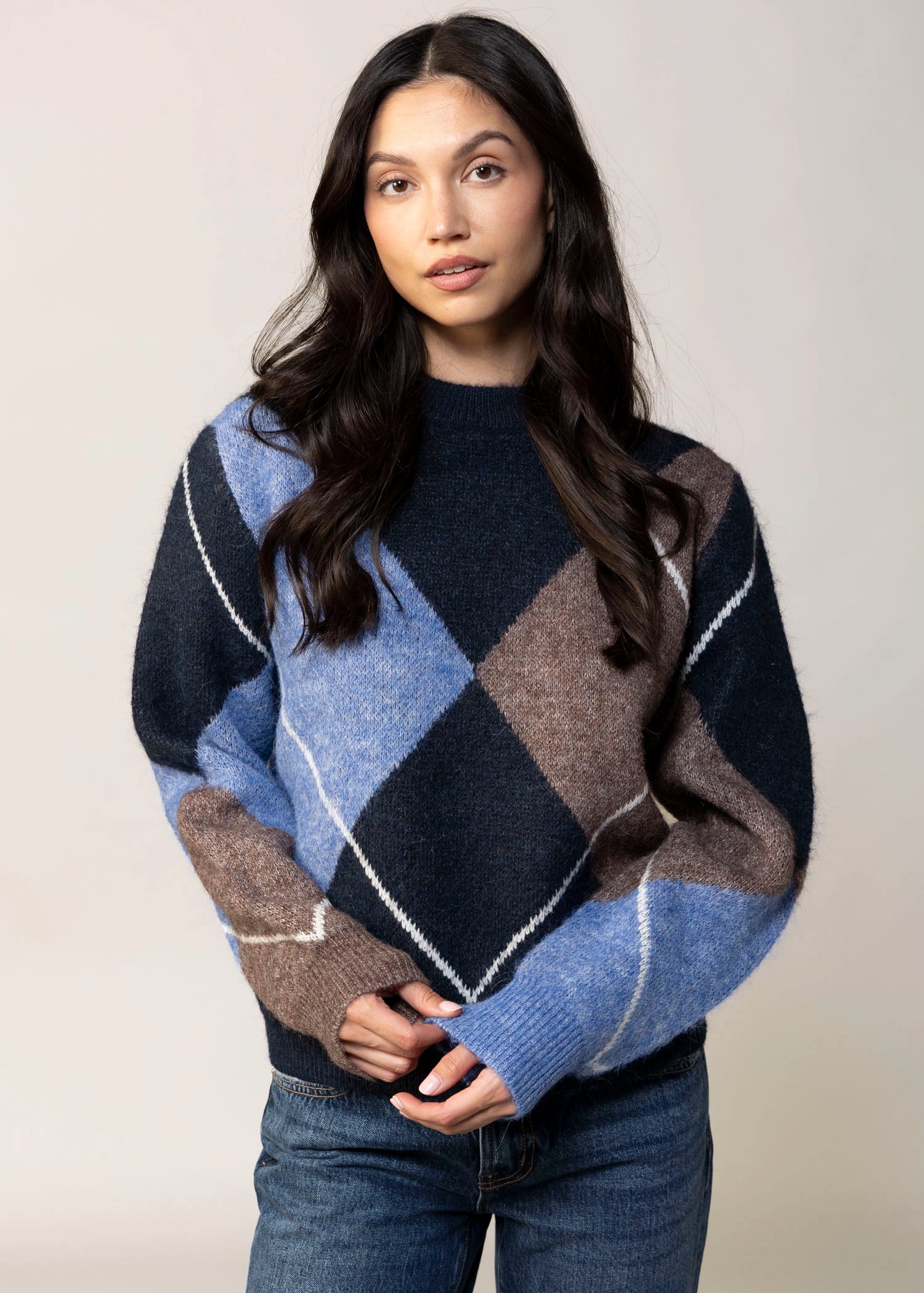 swatch_Blue Multi little lies billie argyle sweater