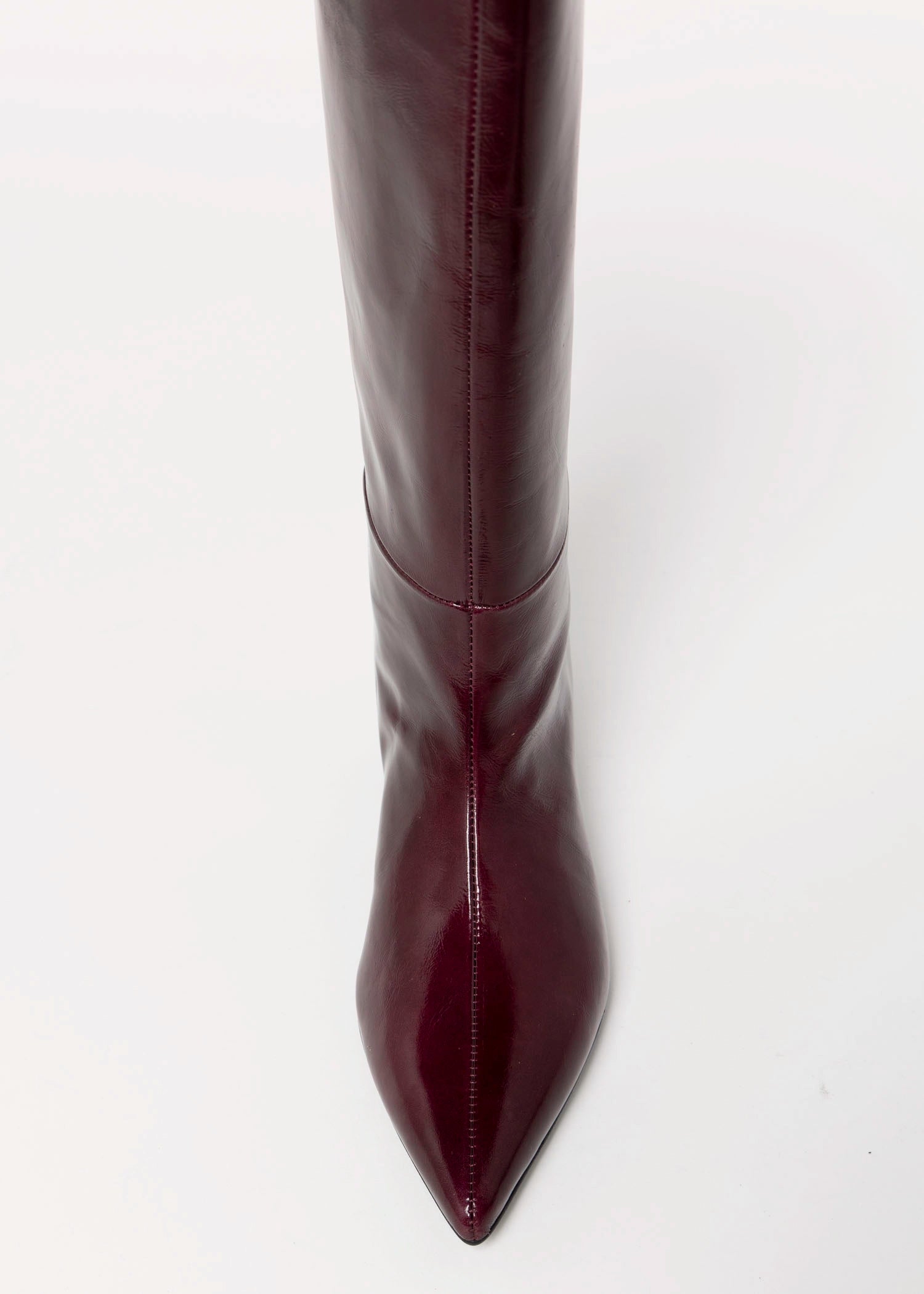 swatch_Eggplant Patent angel alaron knee hight boot