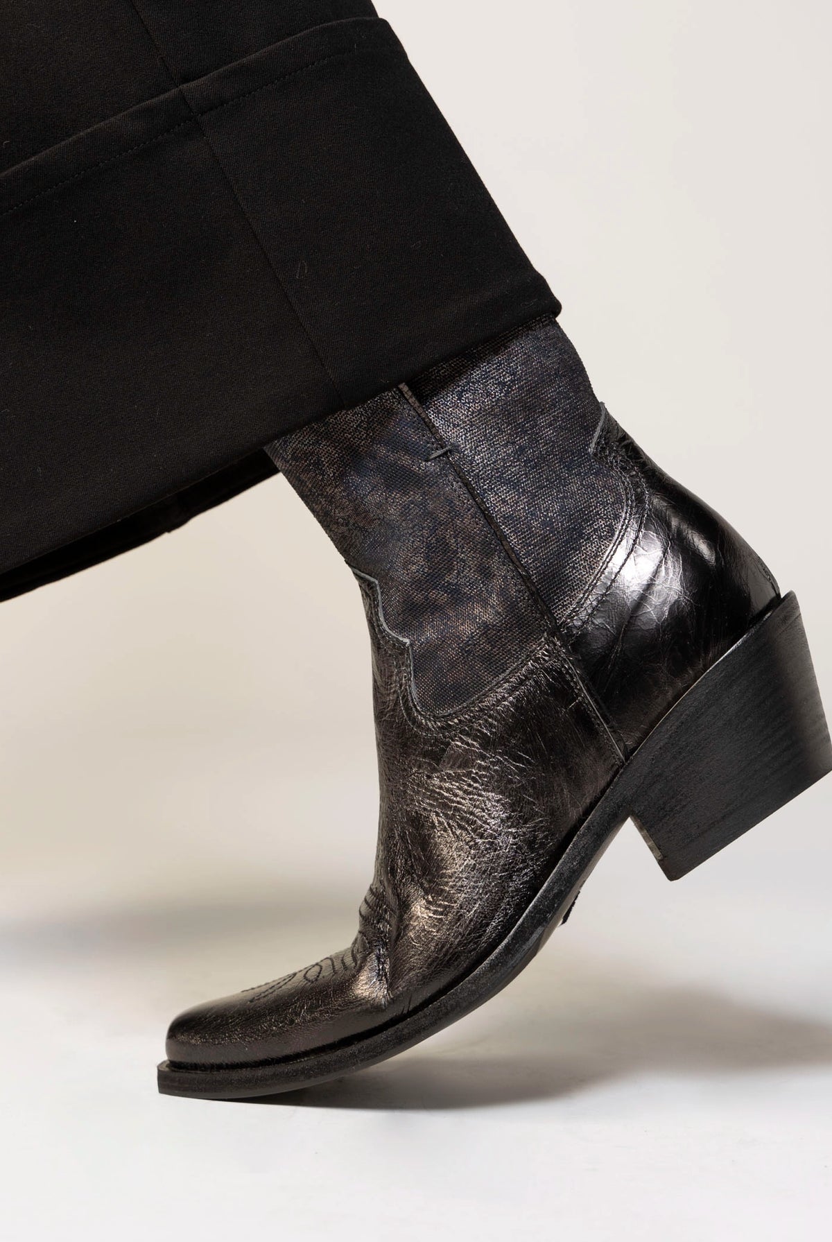 swatch_Steel Leather l'idea leather western boot