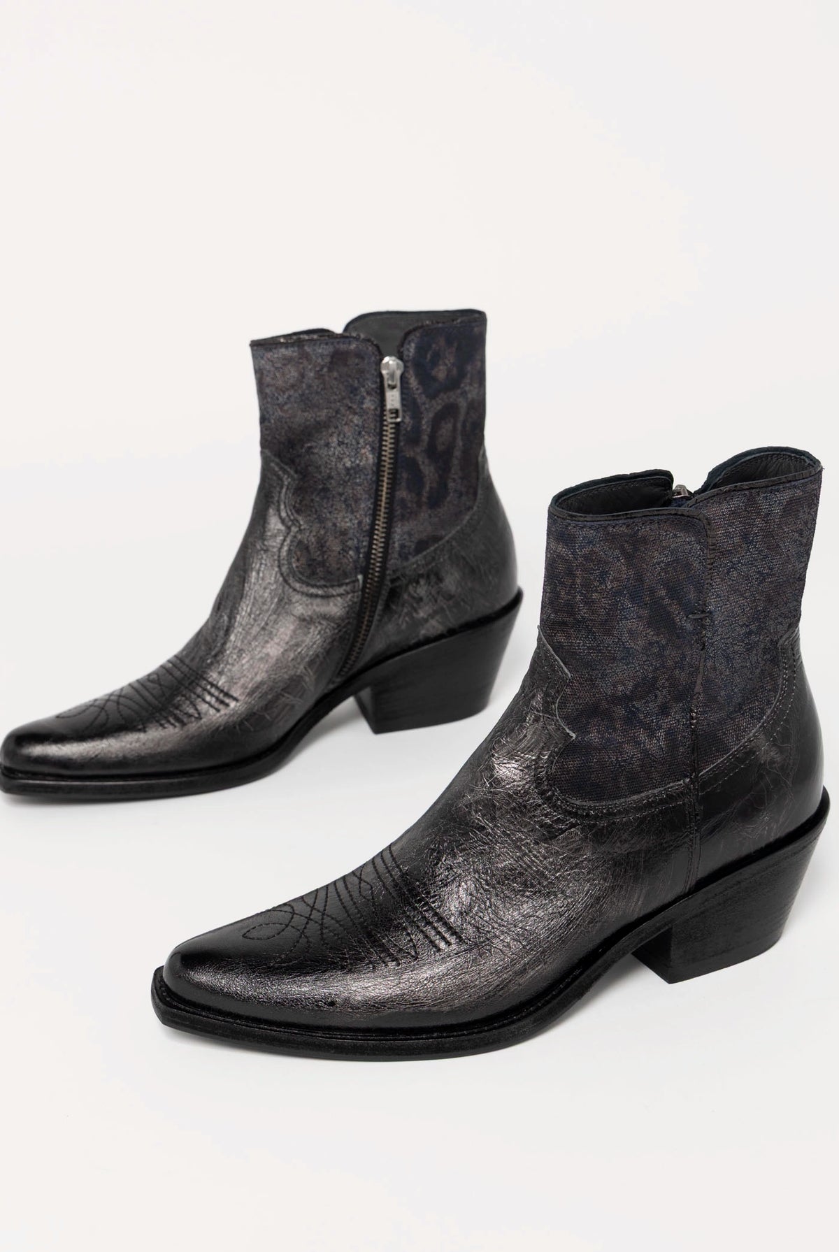 swatch_Steel Leather l'idea leather western boot
