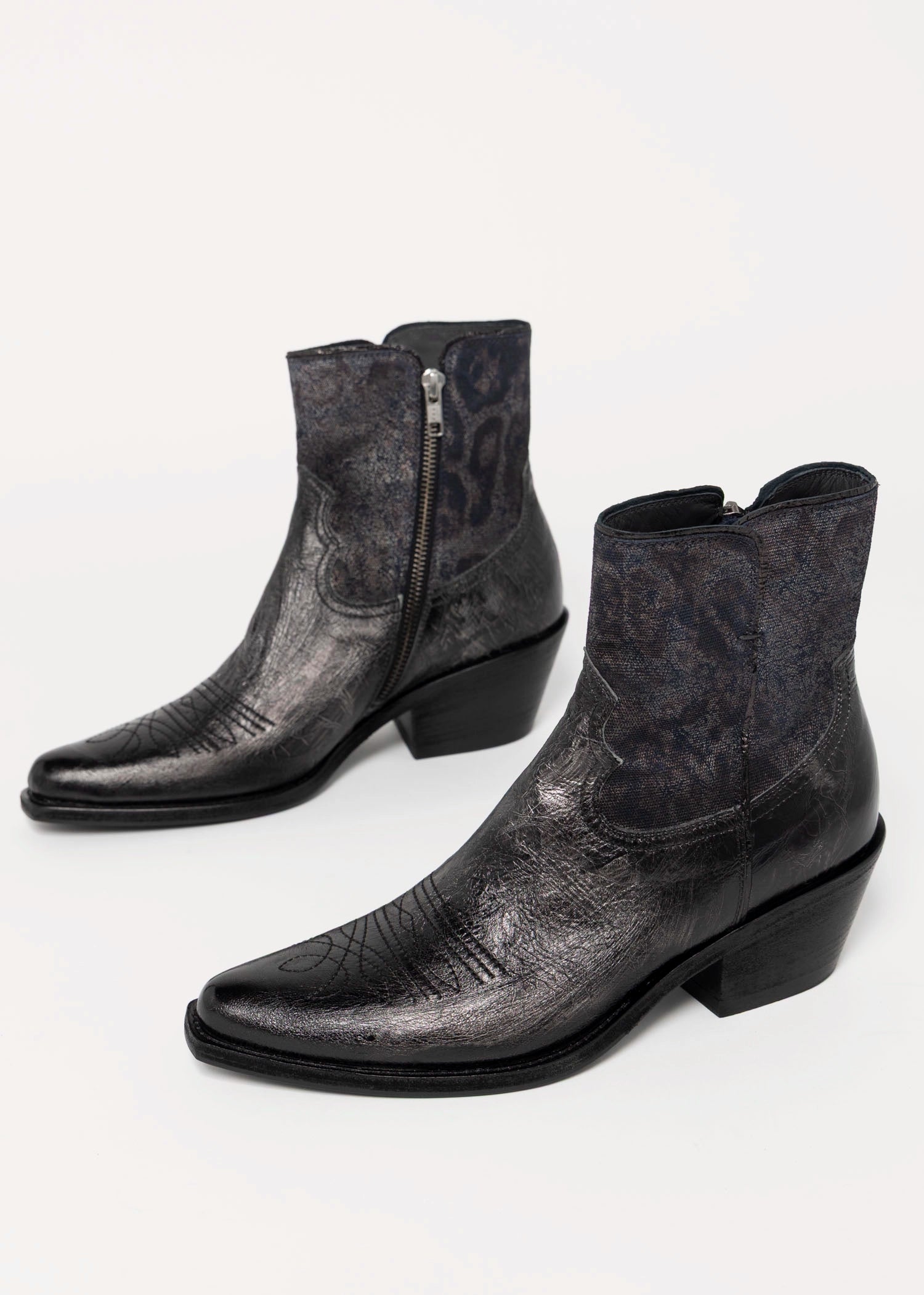 swatch_Steel Leather l'idea leather western boot