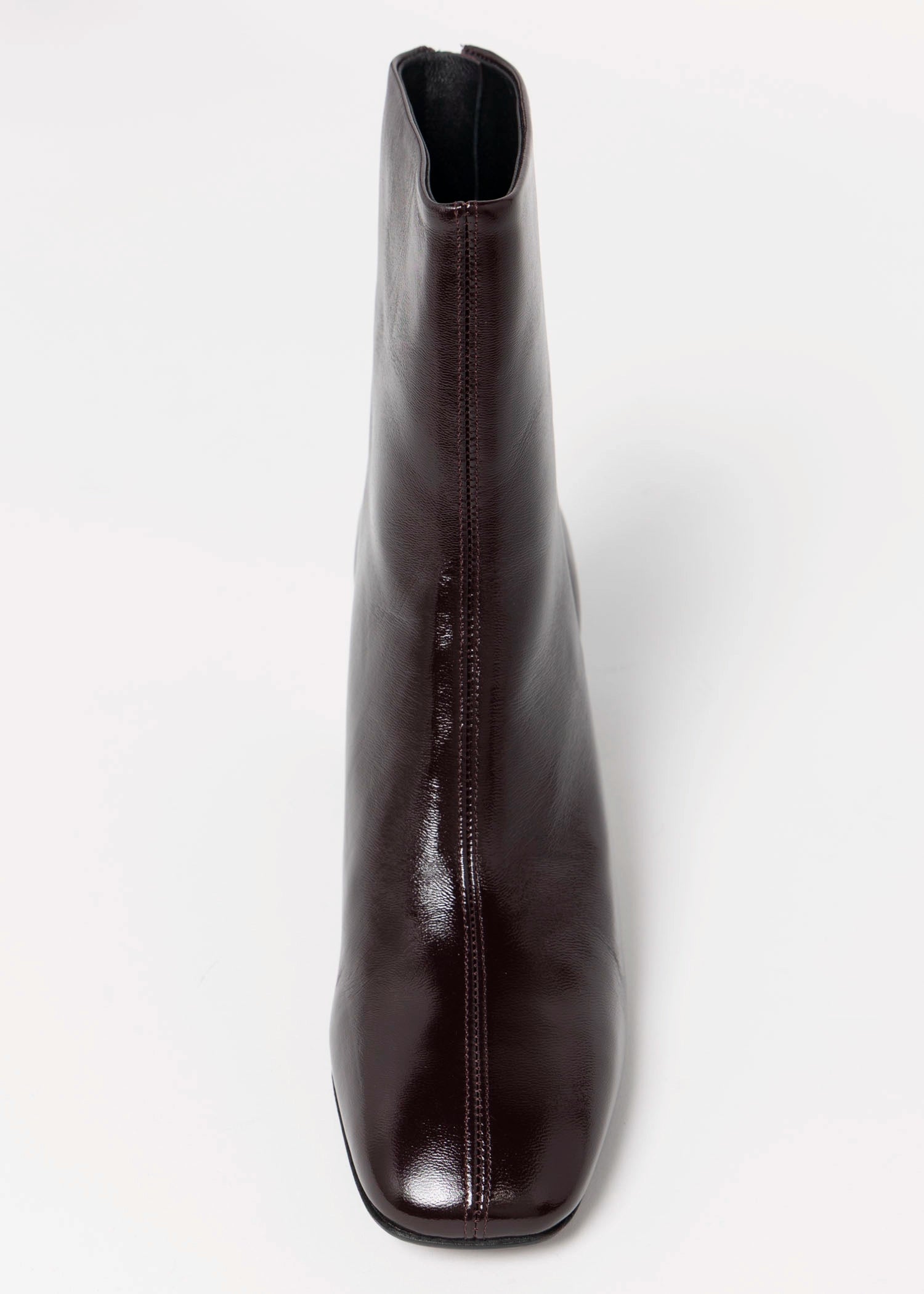 swatch_Burgundy Patent mara bini perla heeled boot