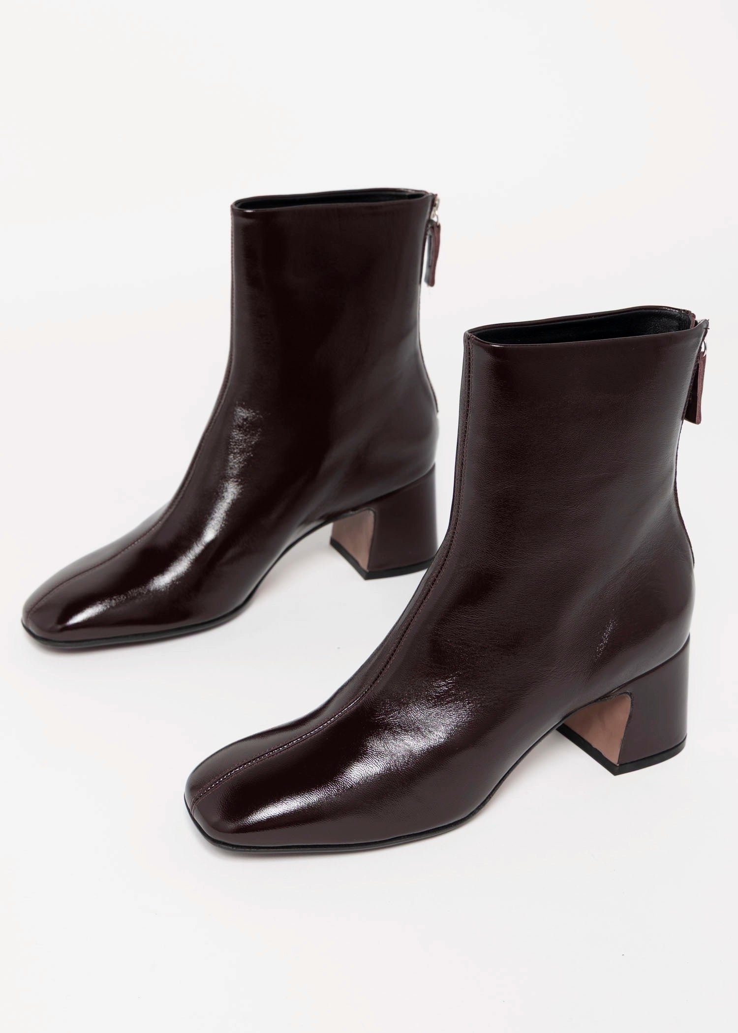 swatch_Burgundy Patent mara bini perla heeled boot