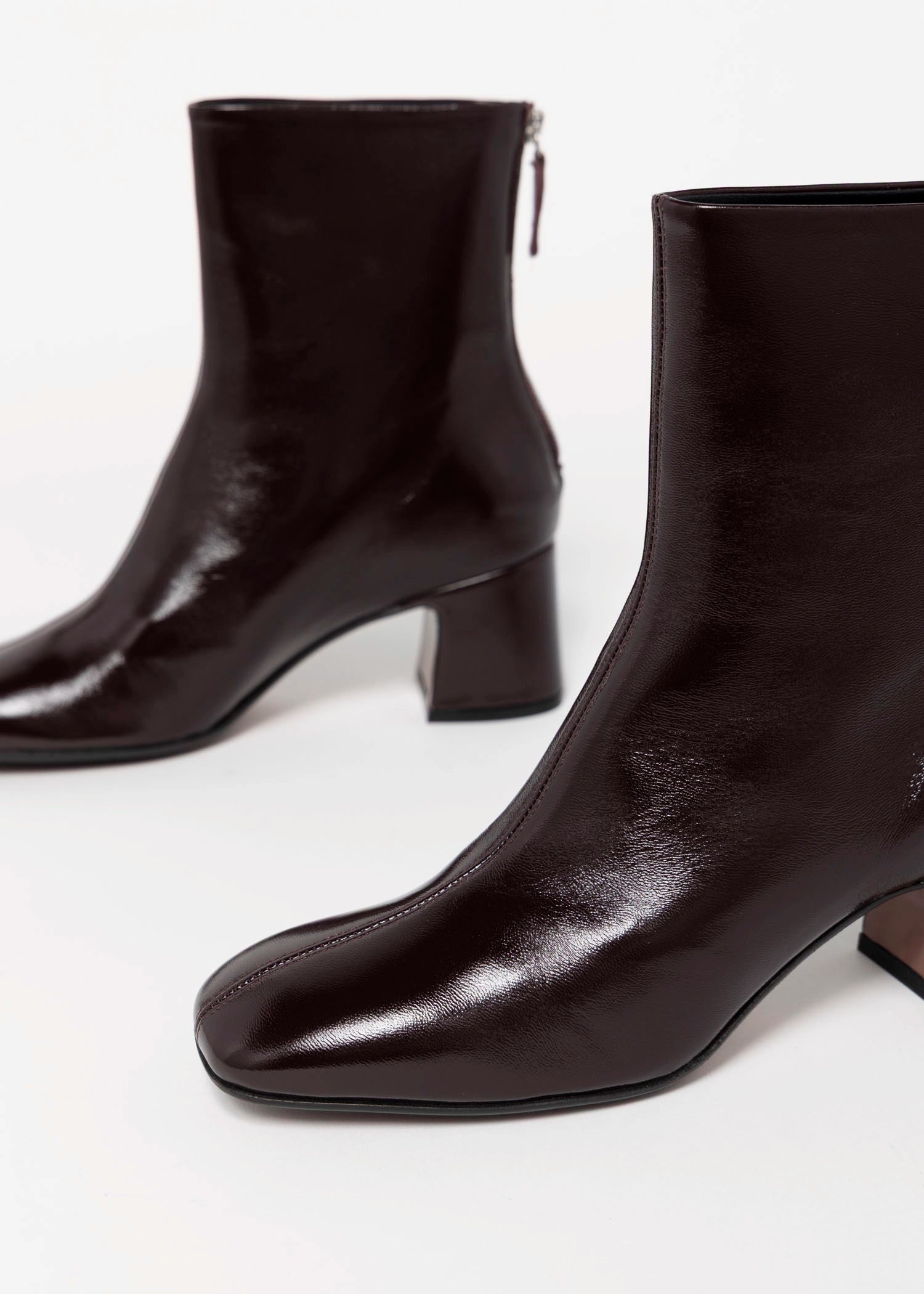 swatch_Burgundy Patent mara bini perla heeled boot