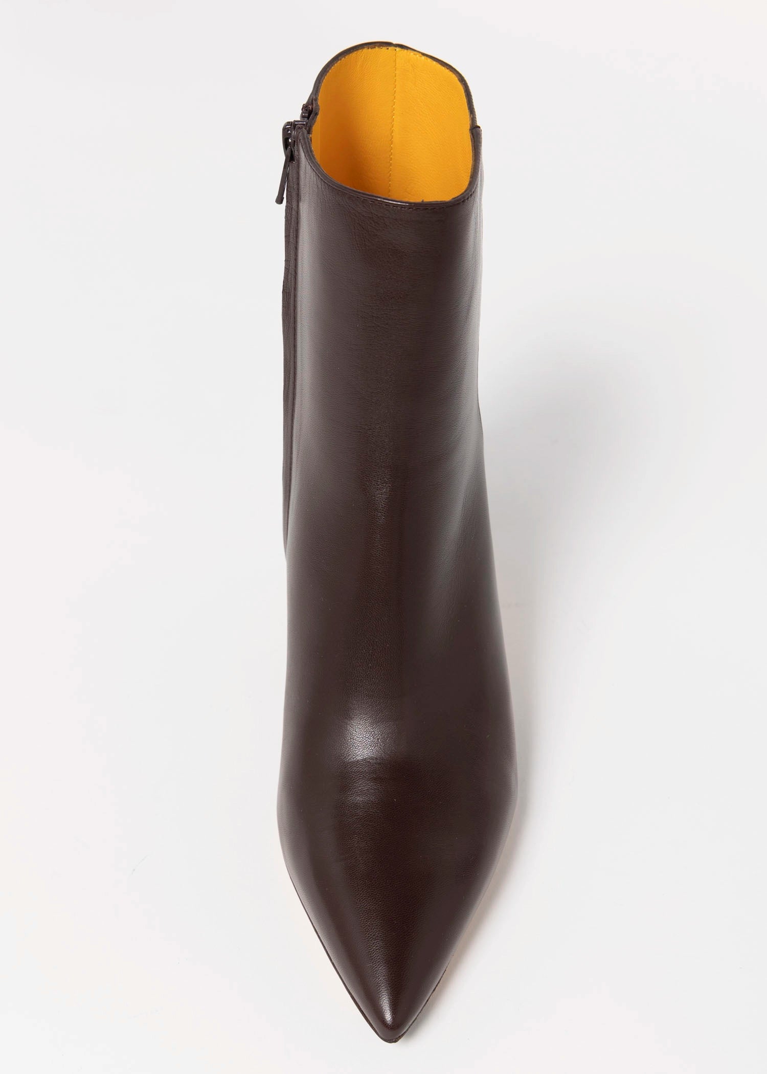 swatch_Brown Leather mara bini leather heeled boot
