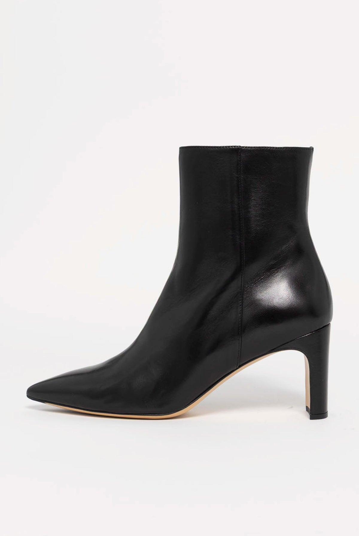 swatch_Black Leather mara bini leather heeled boot