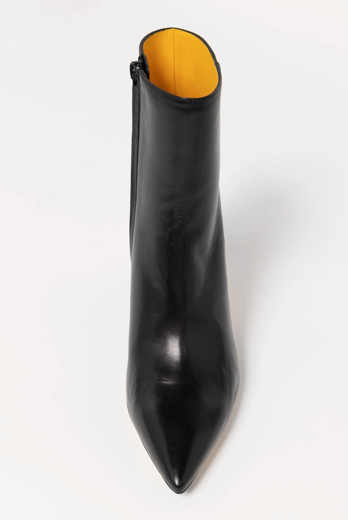 swatch_Black Leather mara bini leather heeled boot