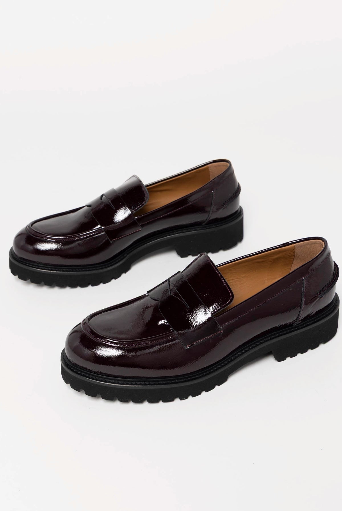 swatch_Bordo Patent l'idea italian leather penny loafer