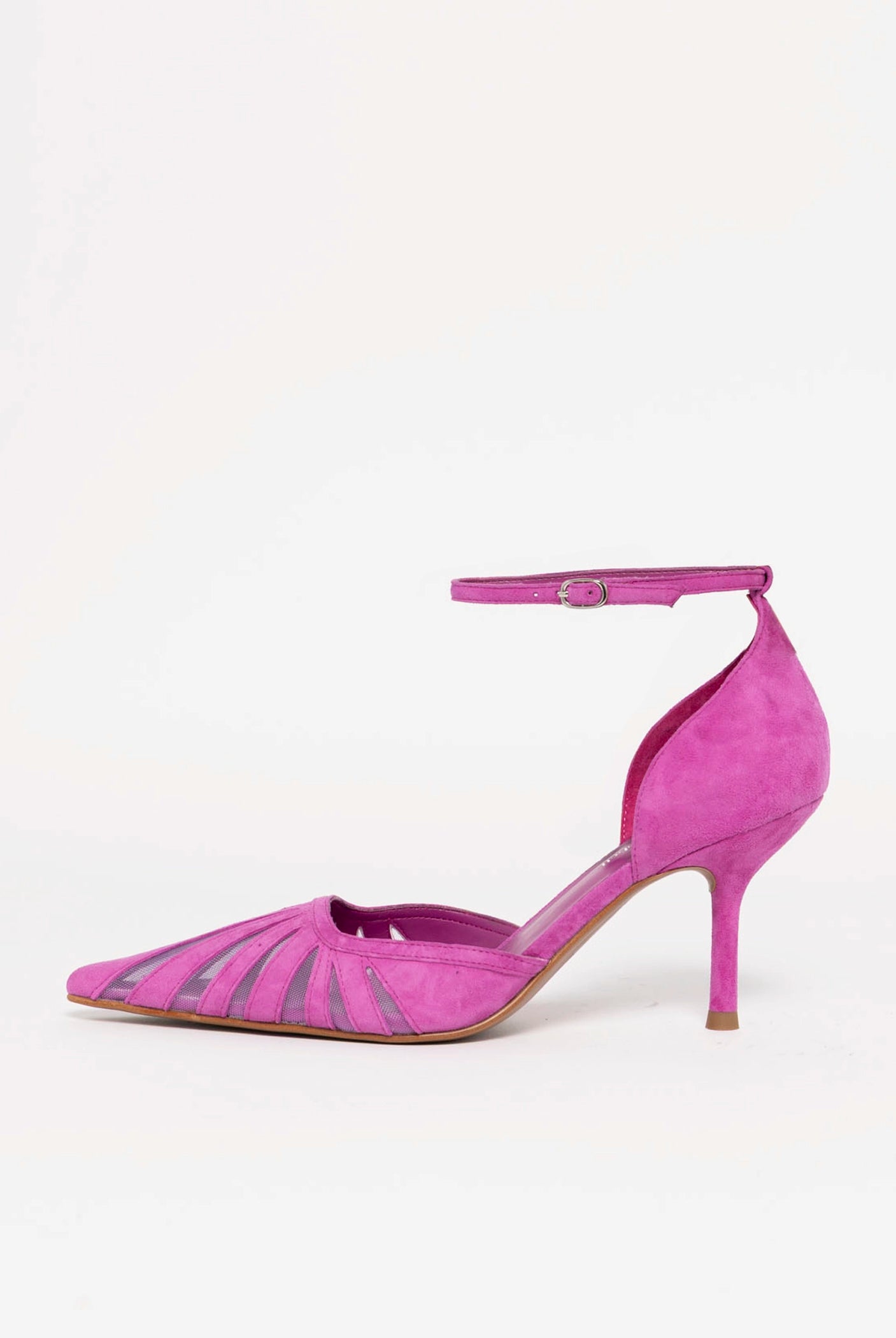 swatch_Magenta Suede jeffrey campbell titanique two piece pump