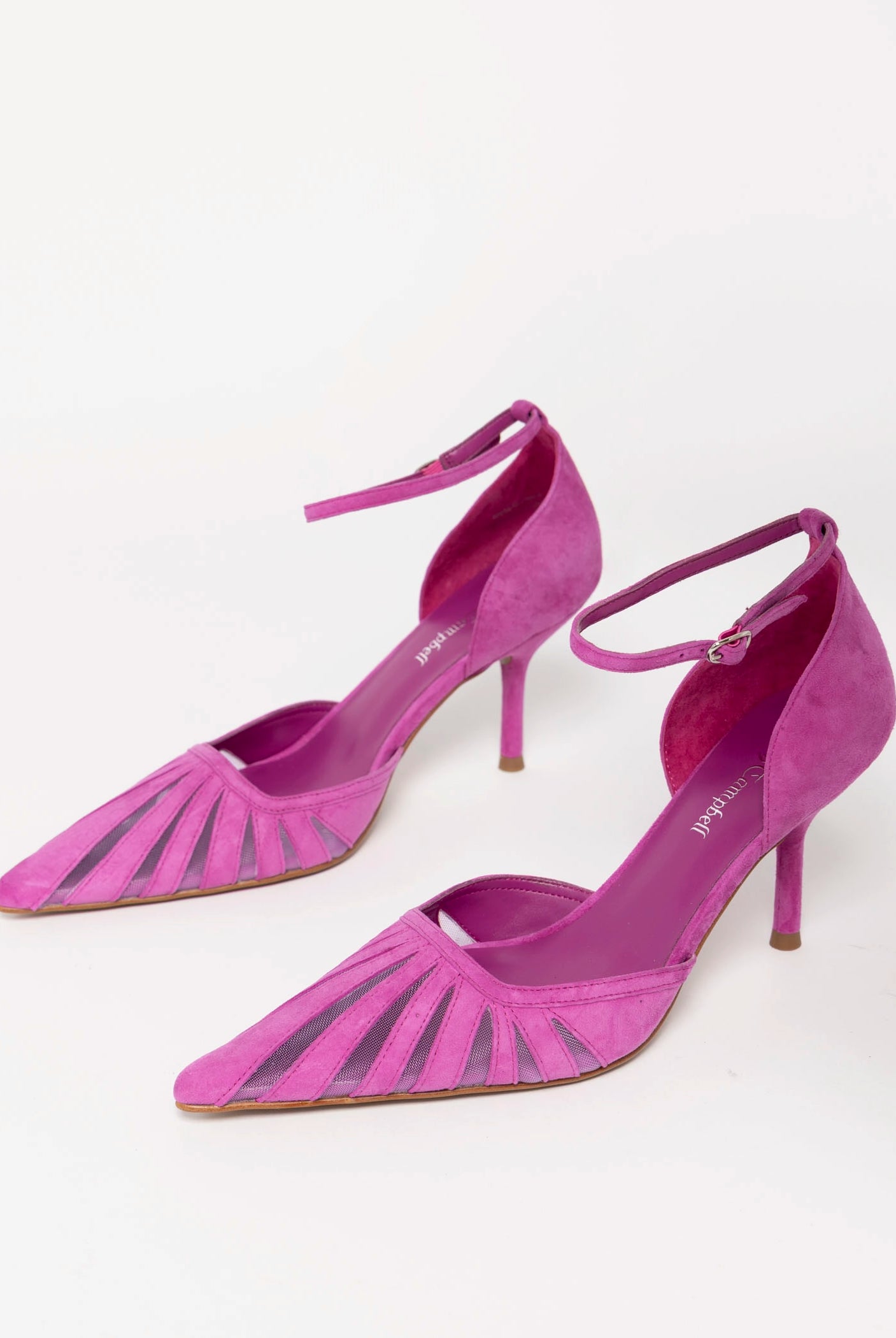 swatch_Magenta Suede jeffrey campbell titanique two piece pump