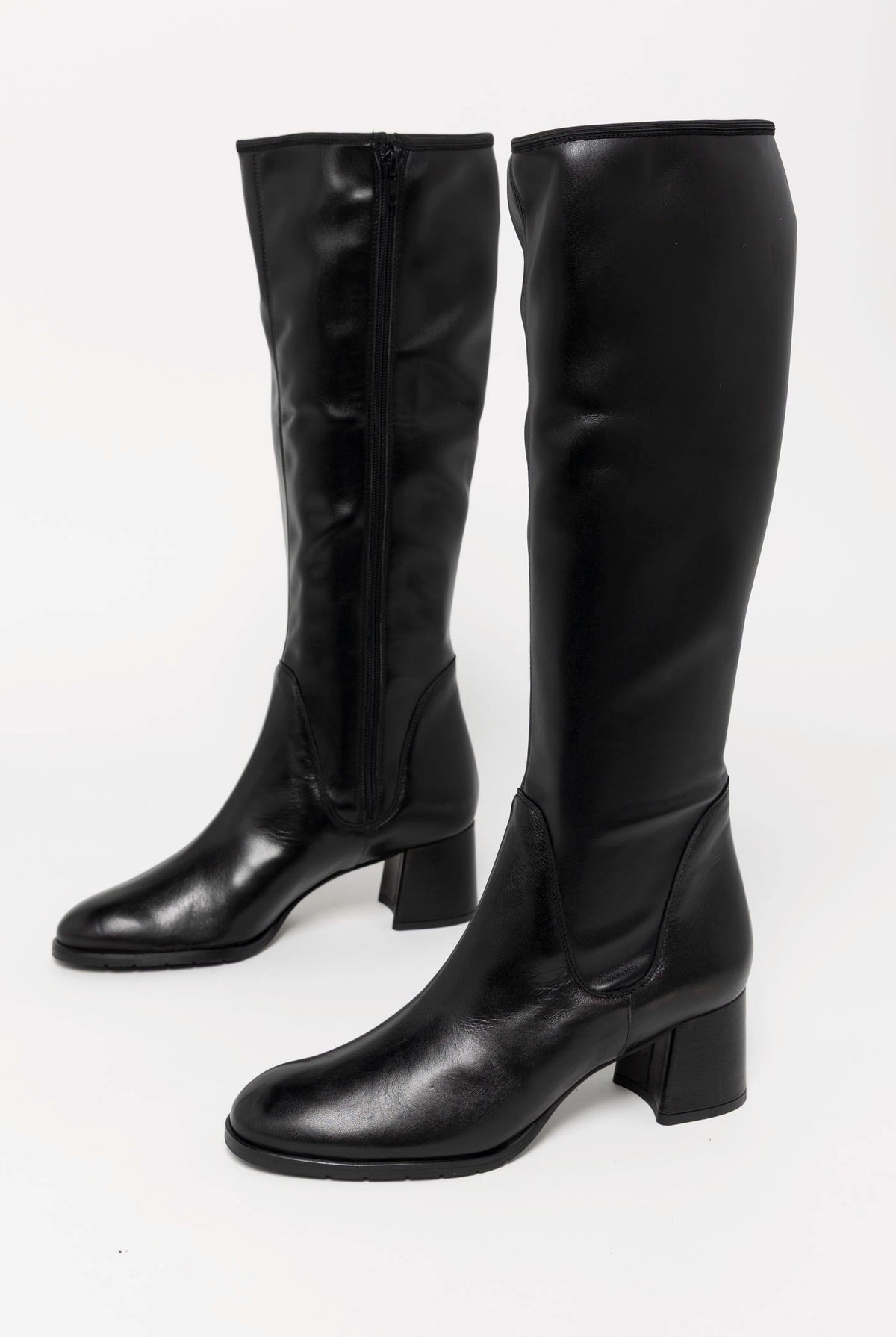 swatch_Black Leather l'idea cherri tall heeled boot