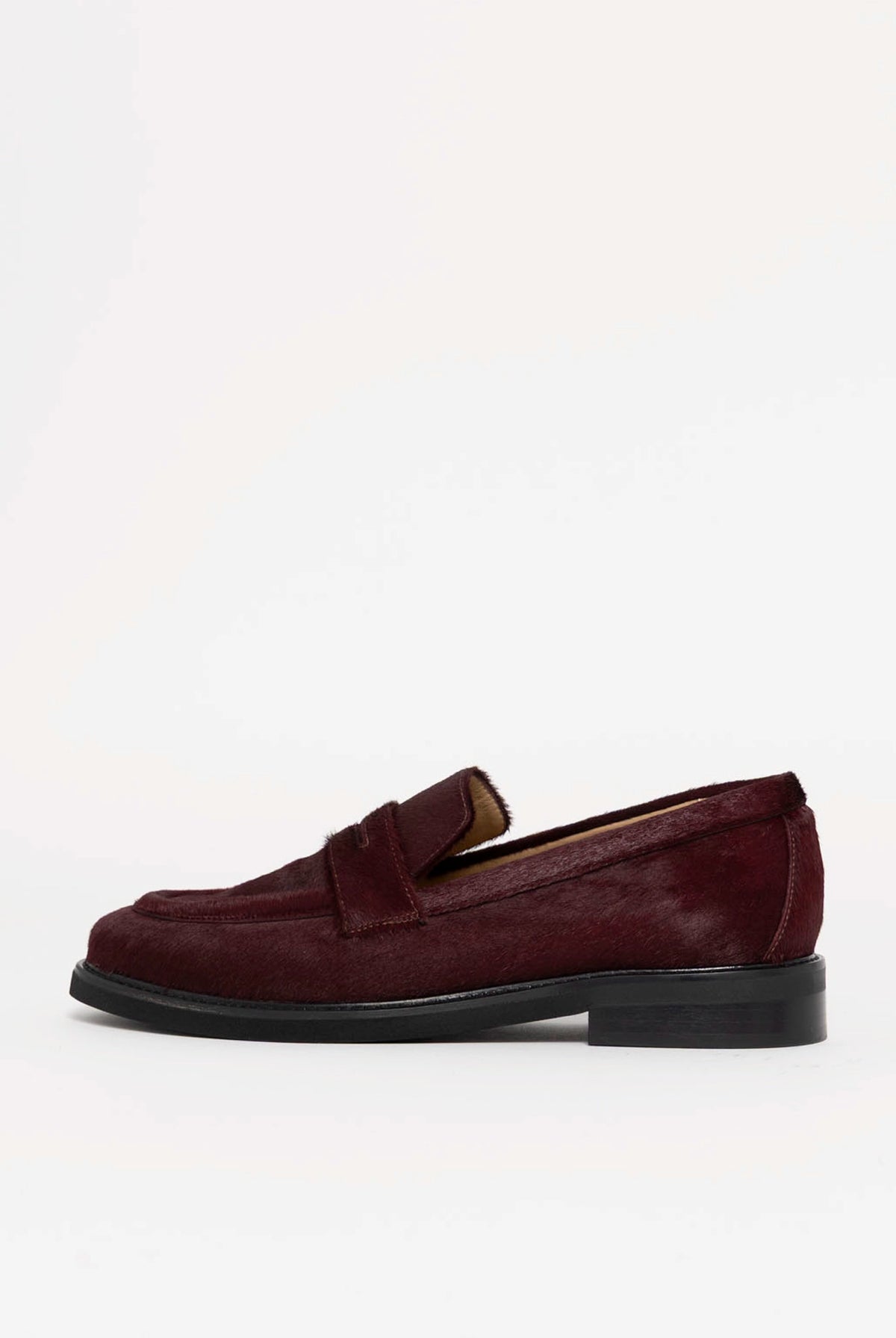 swatch_Bordo Haircalf l'idea haircalf penny loafer