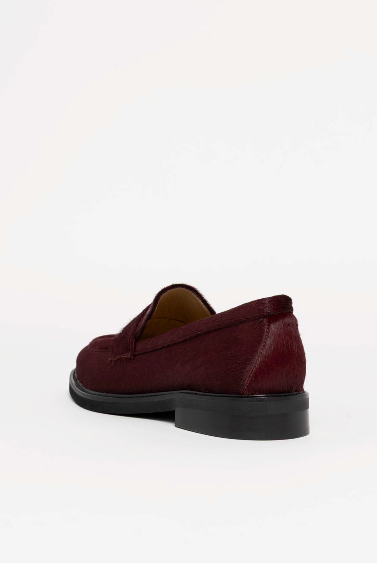 swatch_Bordo Haircalf l'idea haircalf penny loafer