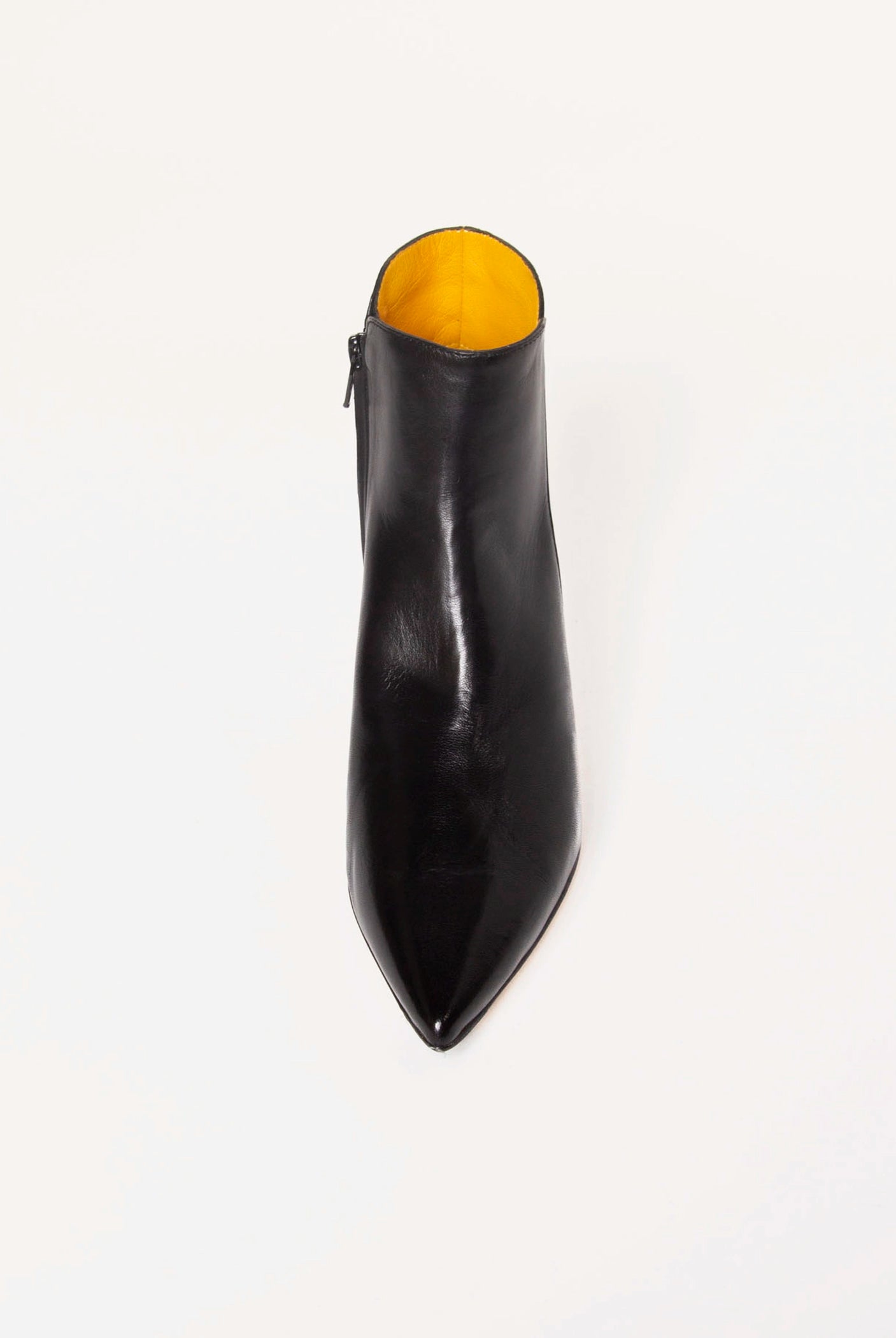 swatch_black leather mara bini ankle boot