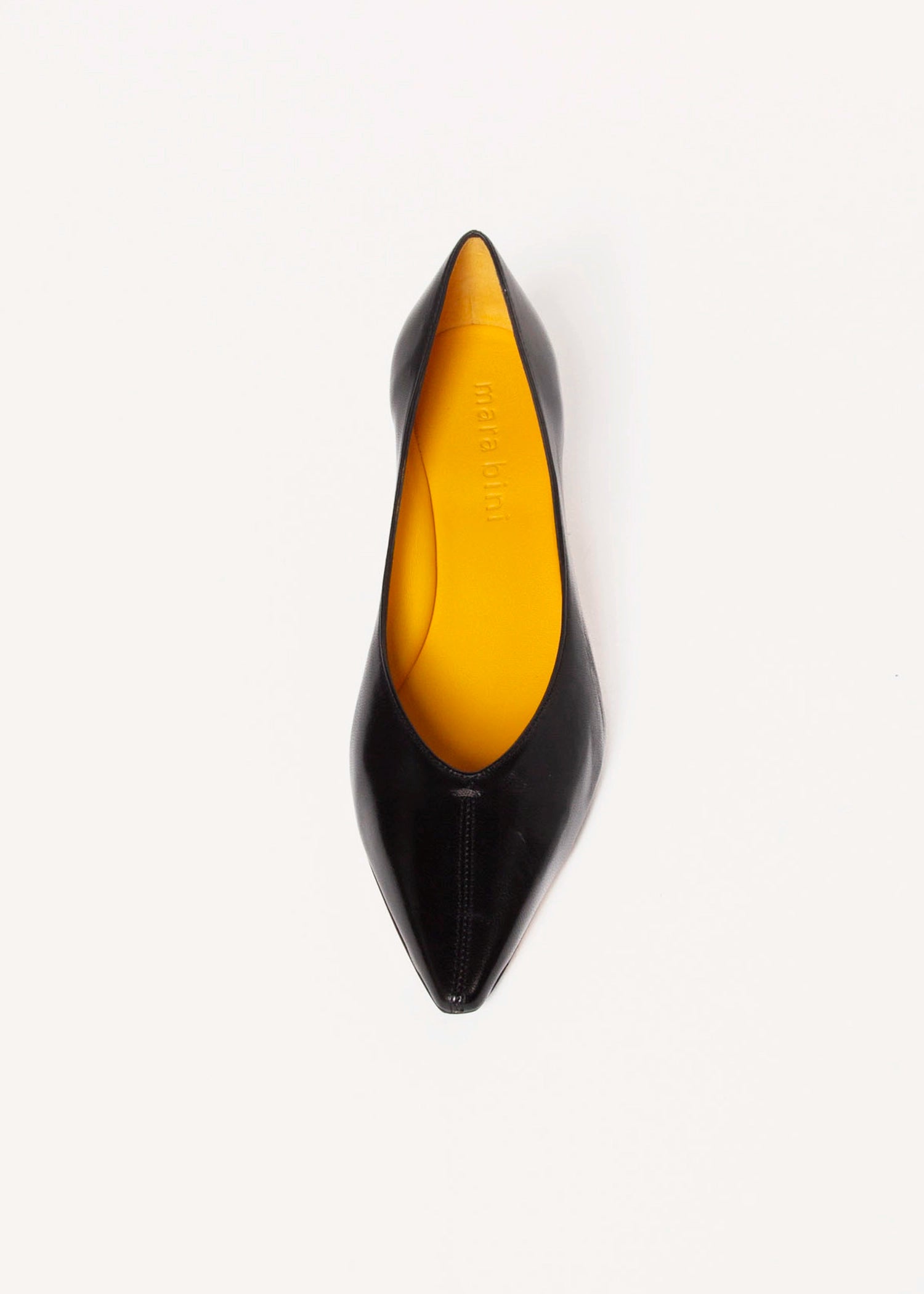 swatch_Black Leather vale pump