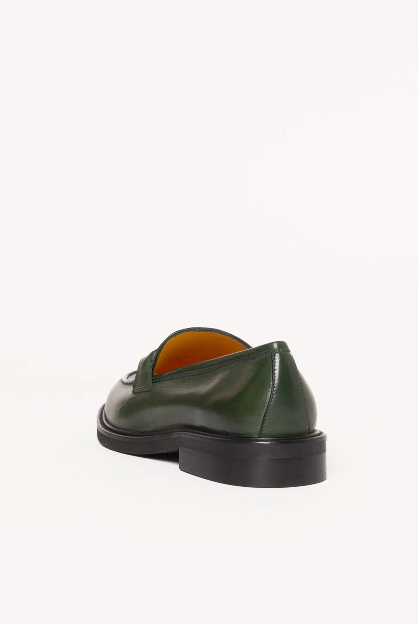 swatch_Dark Green Leather loafer