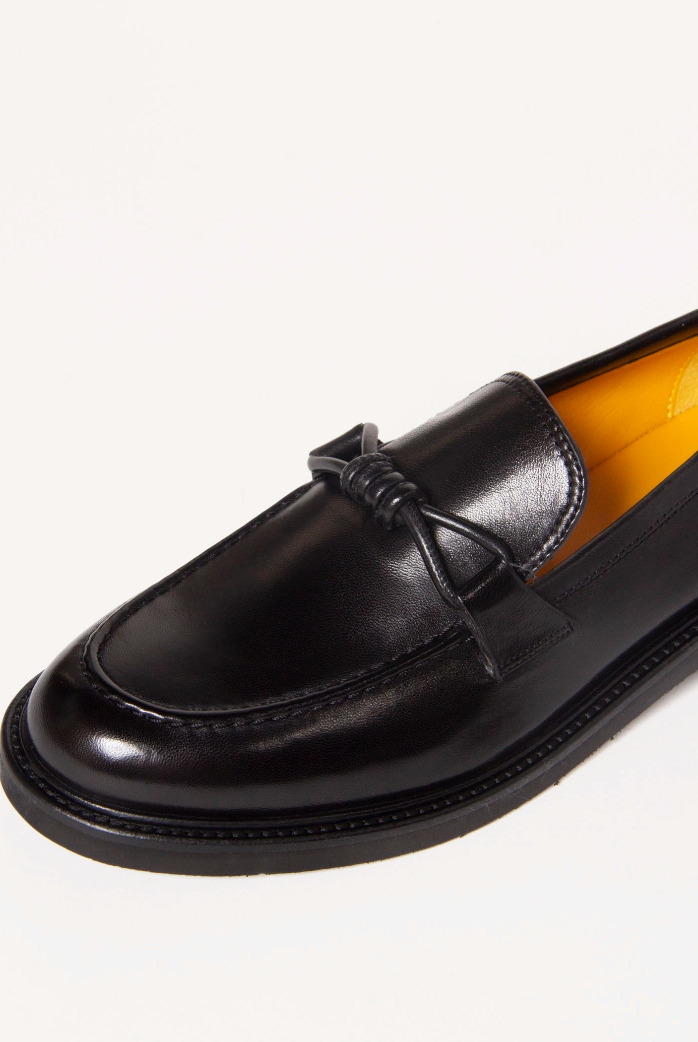 swatch_Black leather loafer