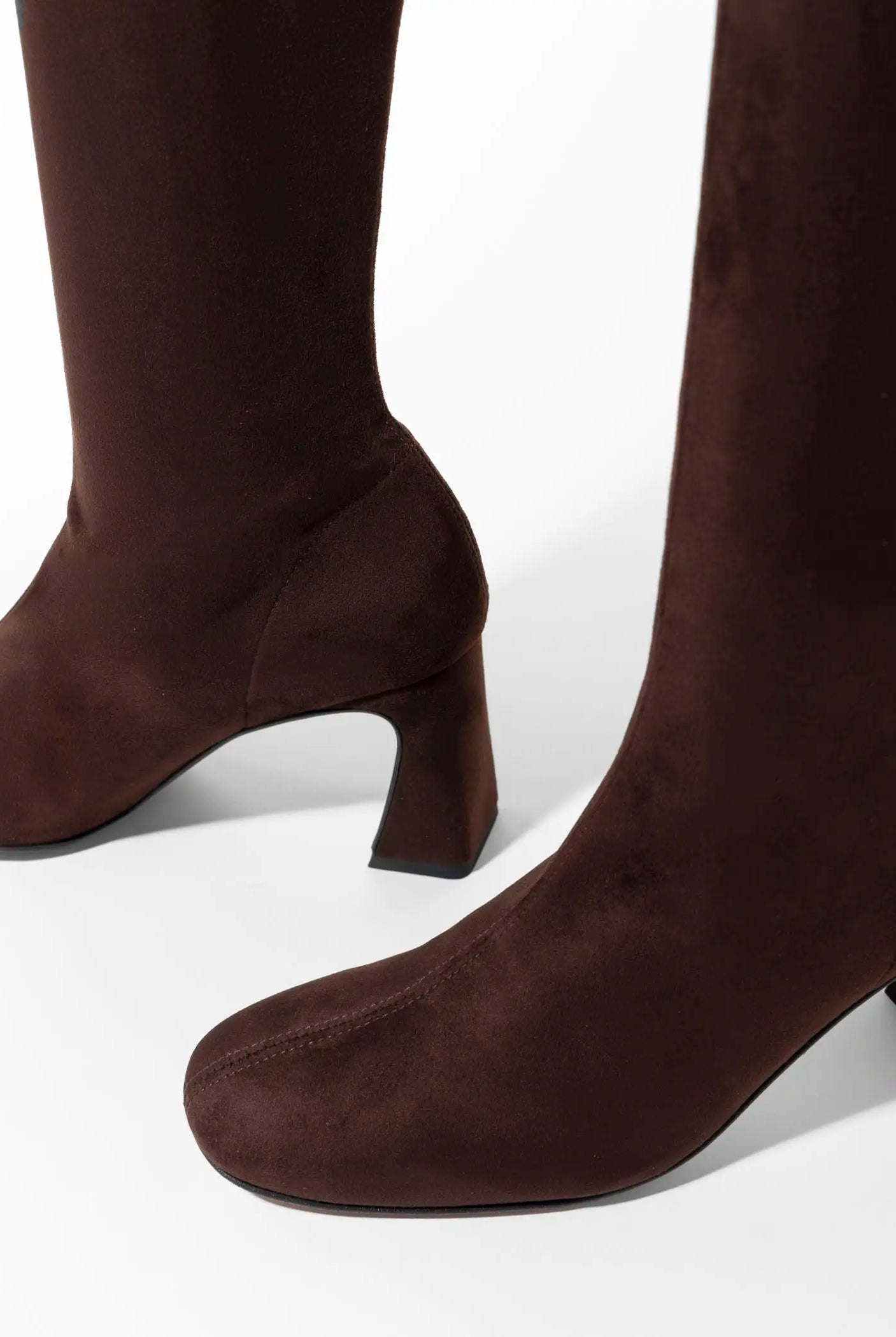 swatch_dark brown jaelta stretch boot boots