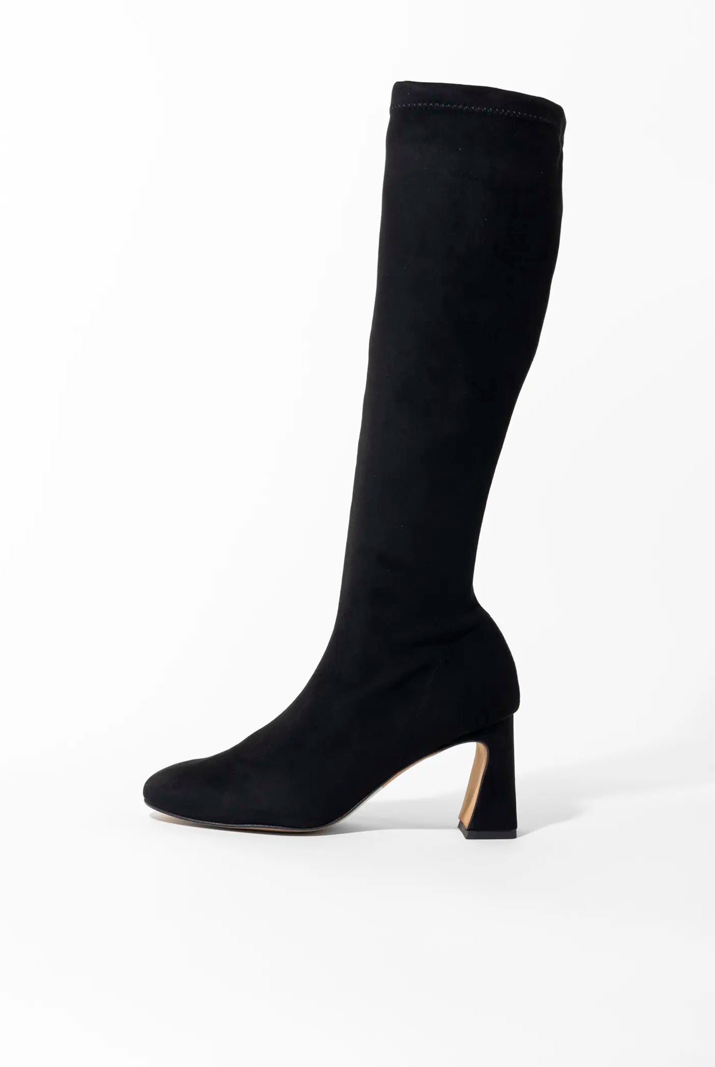 swatch_black jaelta stretch boot boots