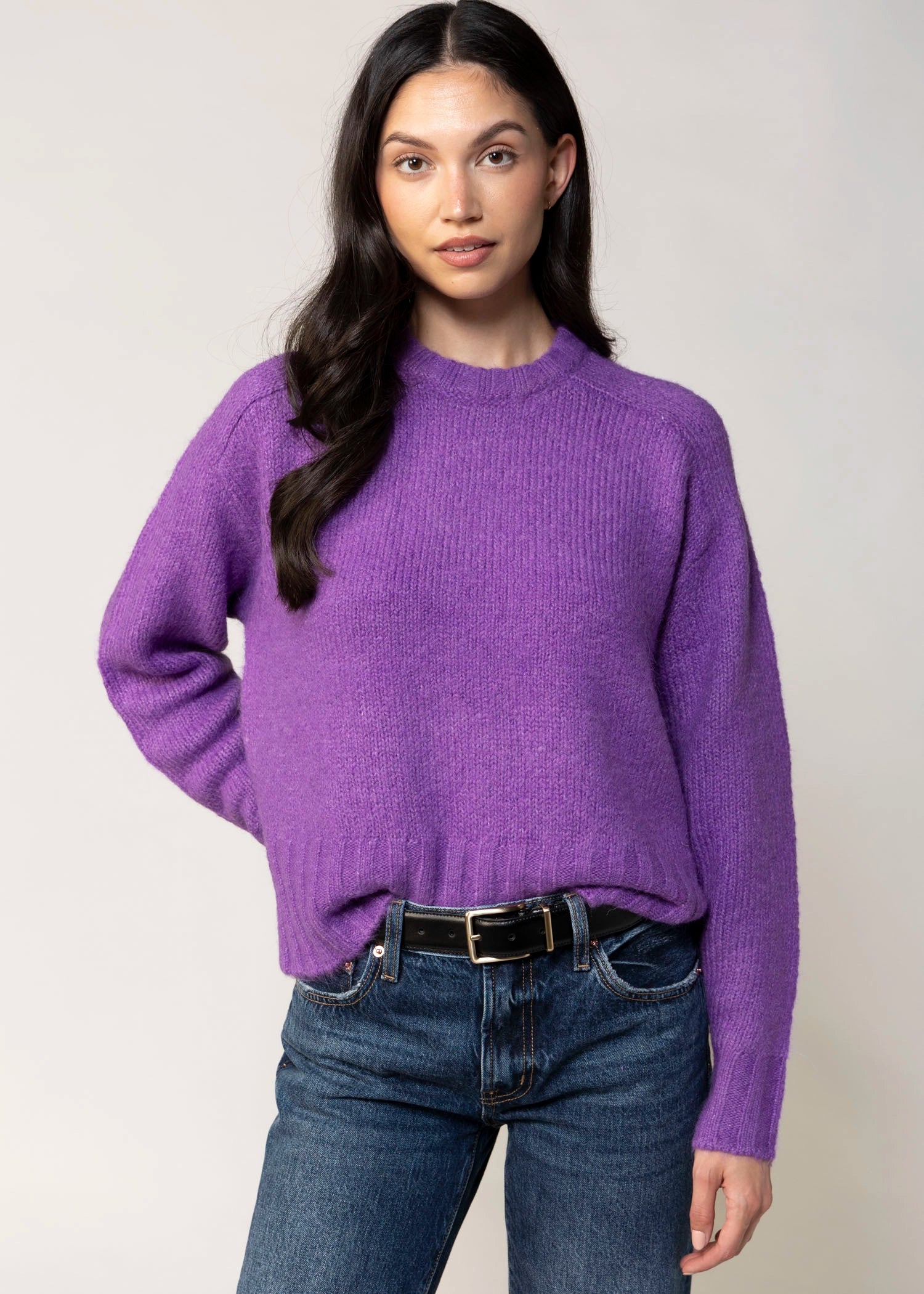 swatch_Violet pistola adina crewneck sweater