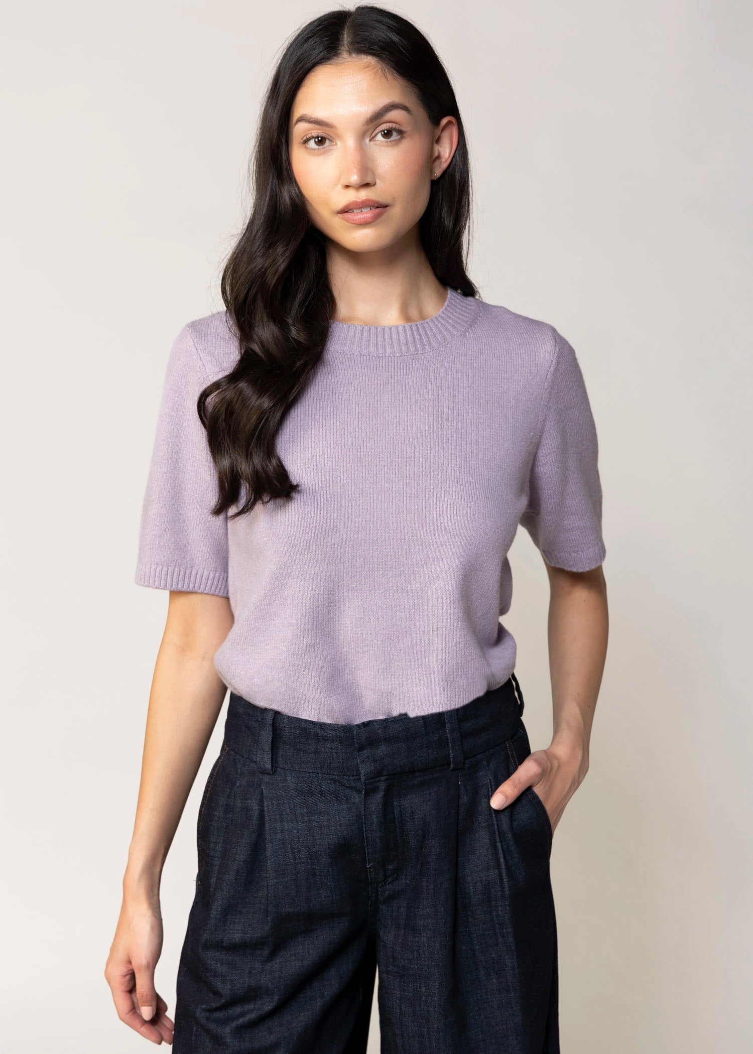 swatch_Purple Haze sanctuary perfect sweater tee