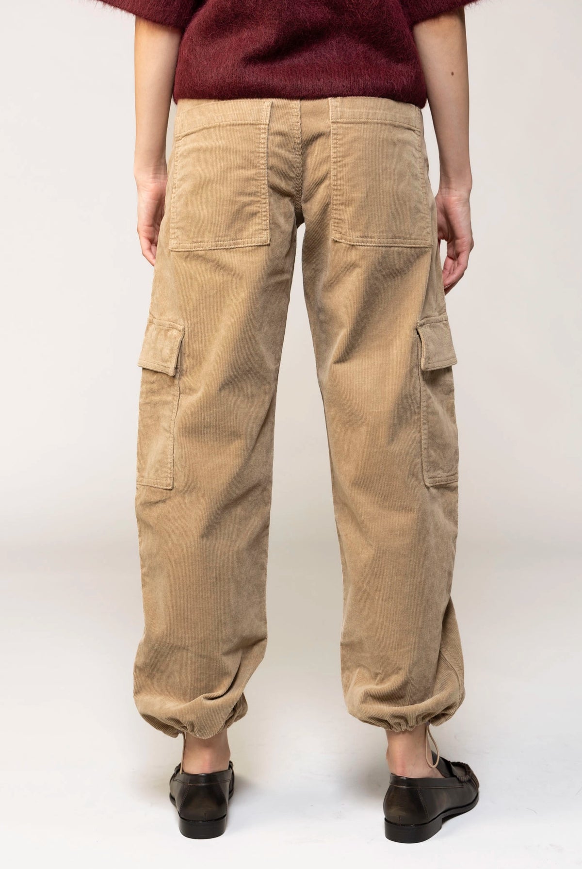 swatch_Camel pistola denim honor utility cargo corduroy pant