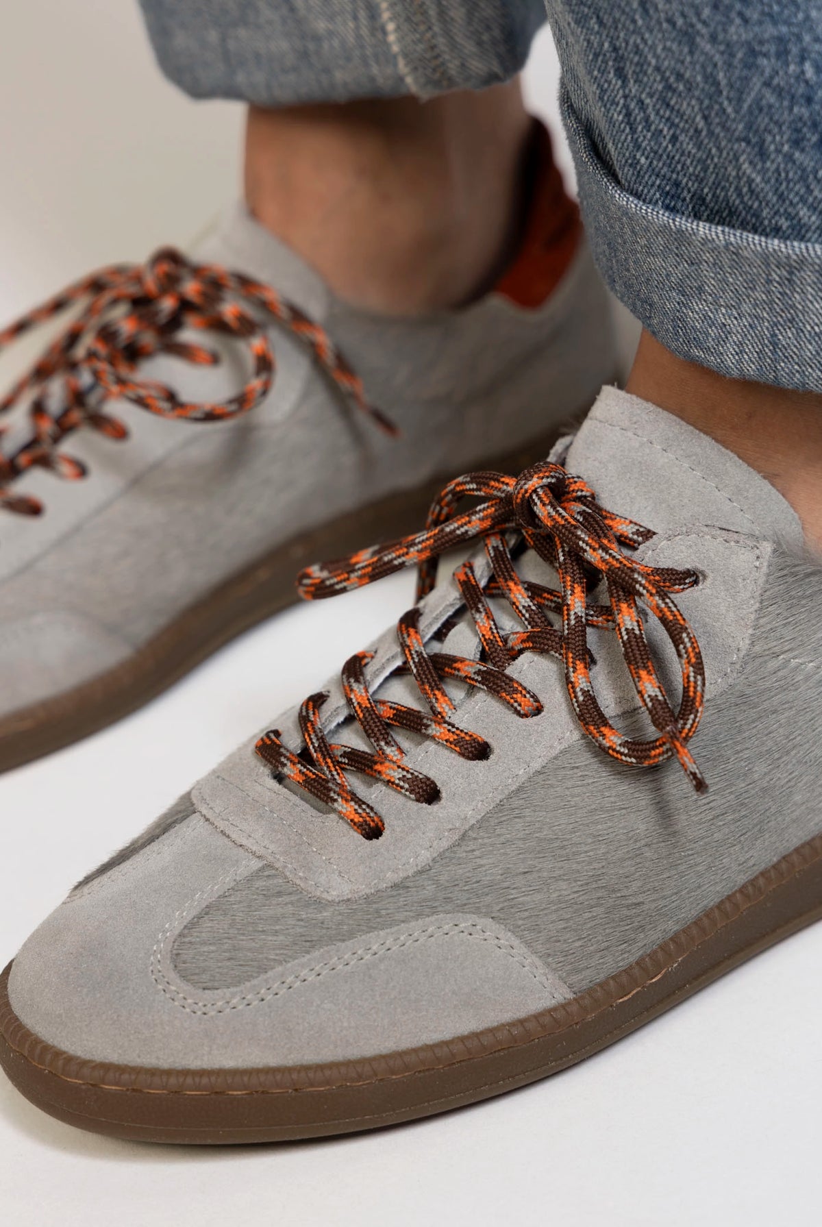 swatch_Chalk Multi l'idea italian haircalf sneaker