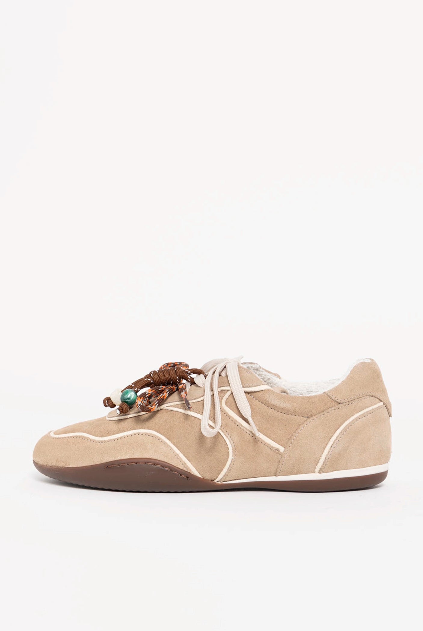 swatch_Taupe Suede Italian suede sneakerina
