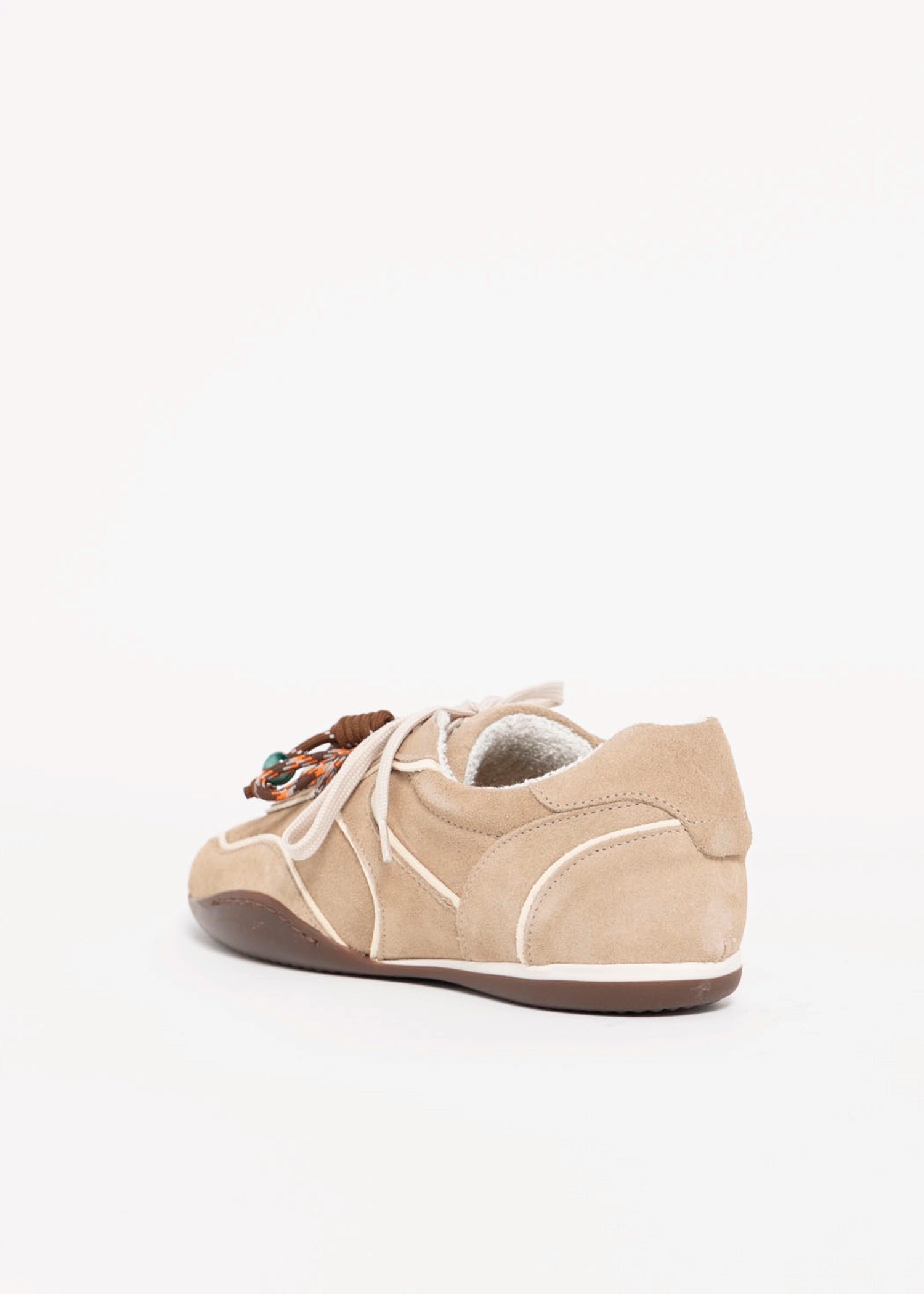 swatch_Taupe Suede Italian suede sneakerina