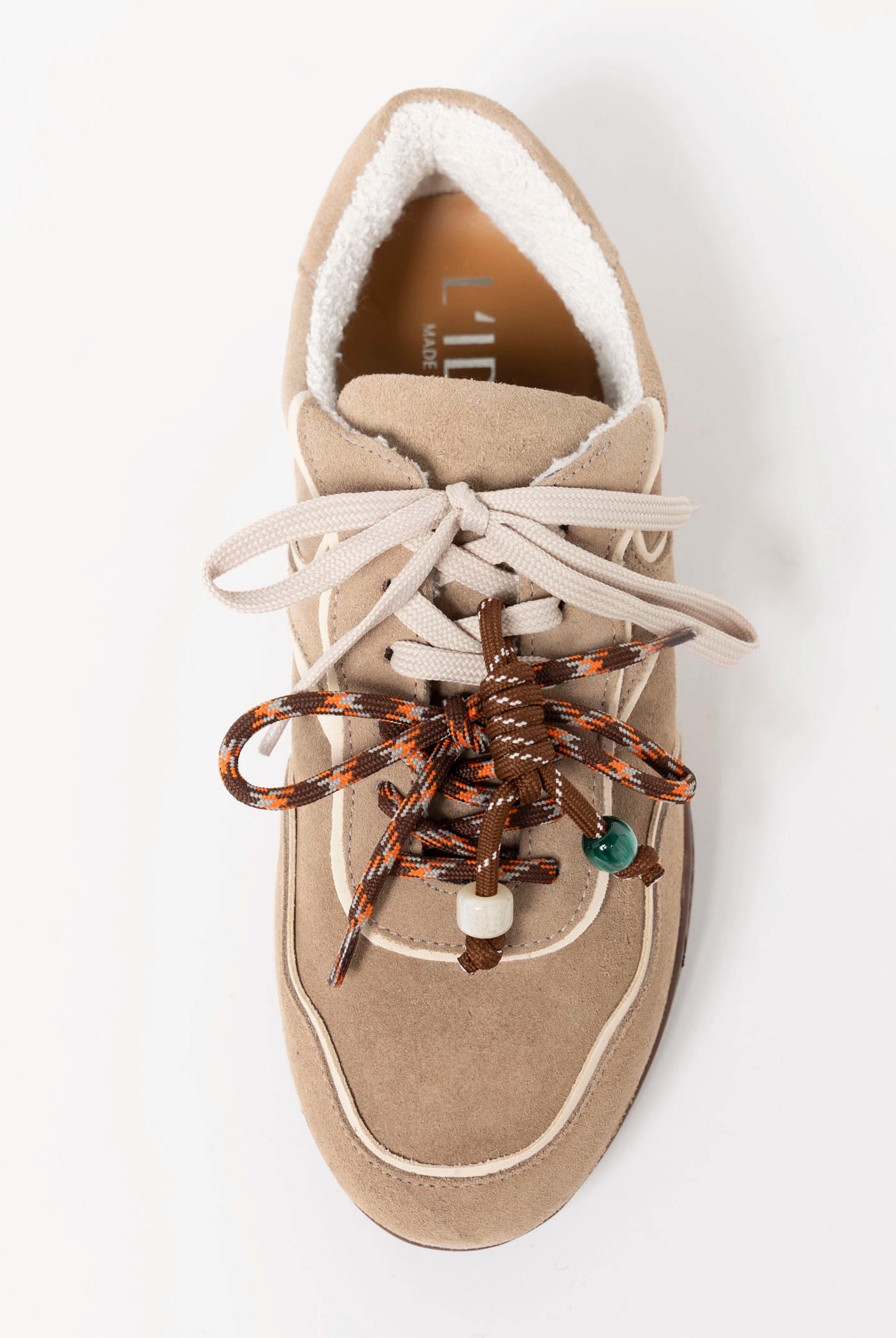 swatch_Taupe Suede Italian suede sneakerina