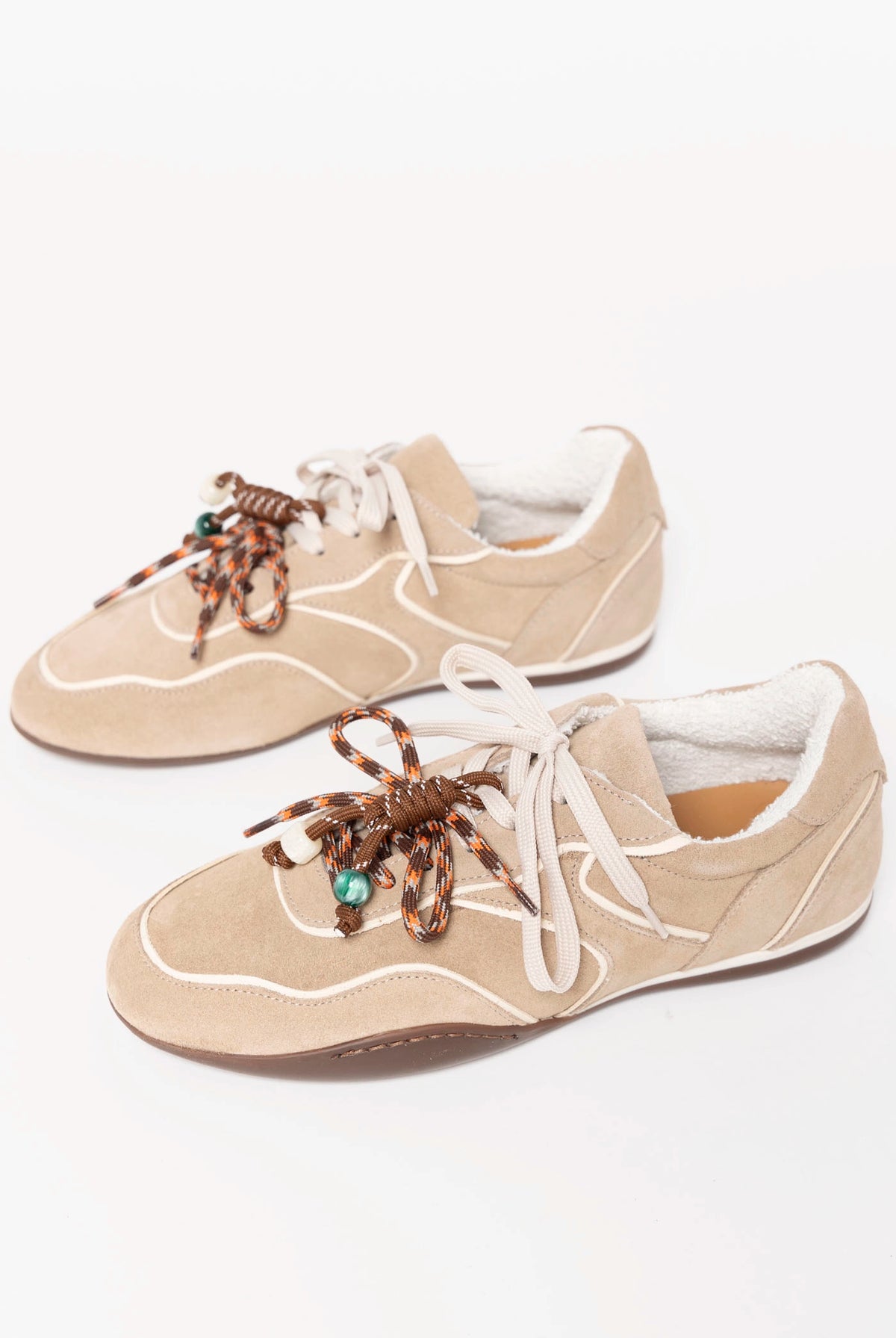 swatch_Taupe Suede Italian suede sneakerina