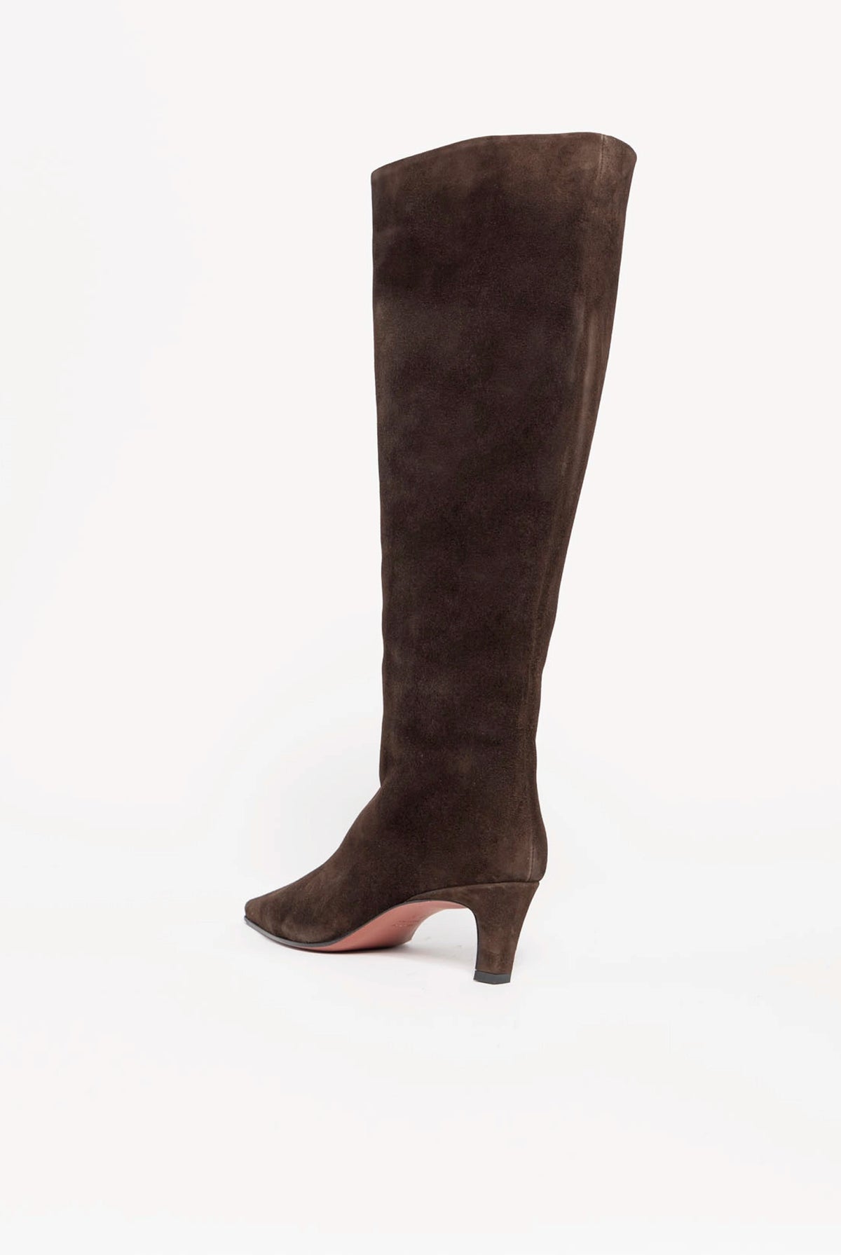 swatch_Chocolate Suede roberto festa fredine italian suede knee-high boot